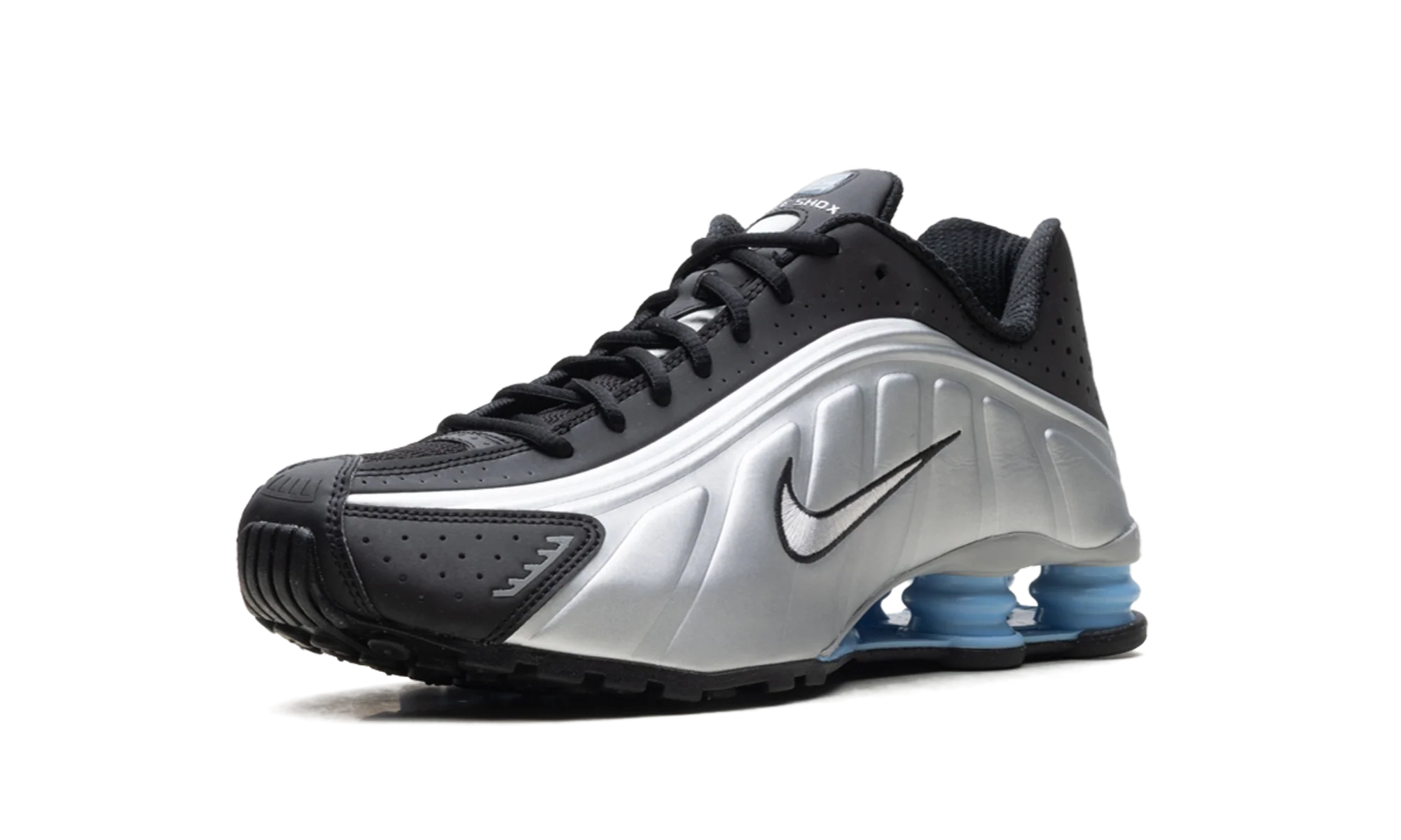 Shox R4 "Metallic Silver Black Psychic Blue" HQ1988 004