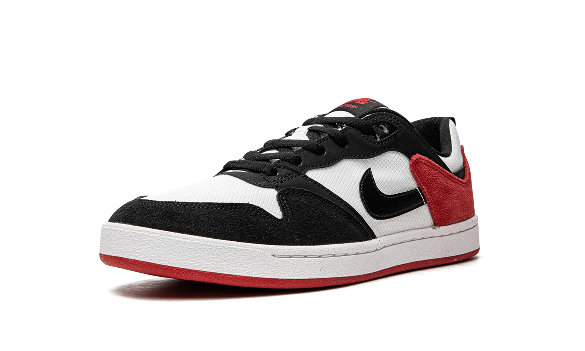 SB Alleyoop "White/Black-University Red" CJ0882 102