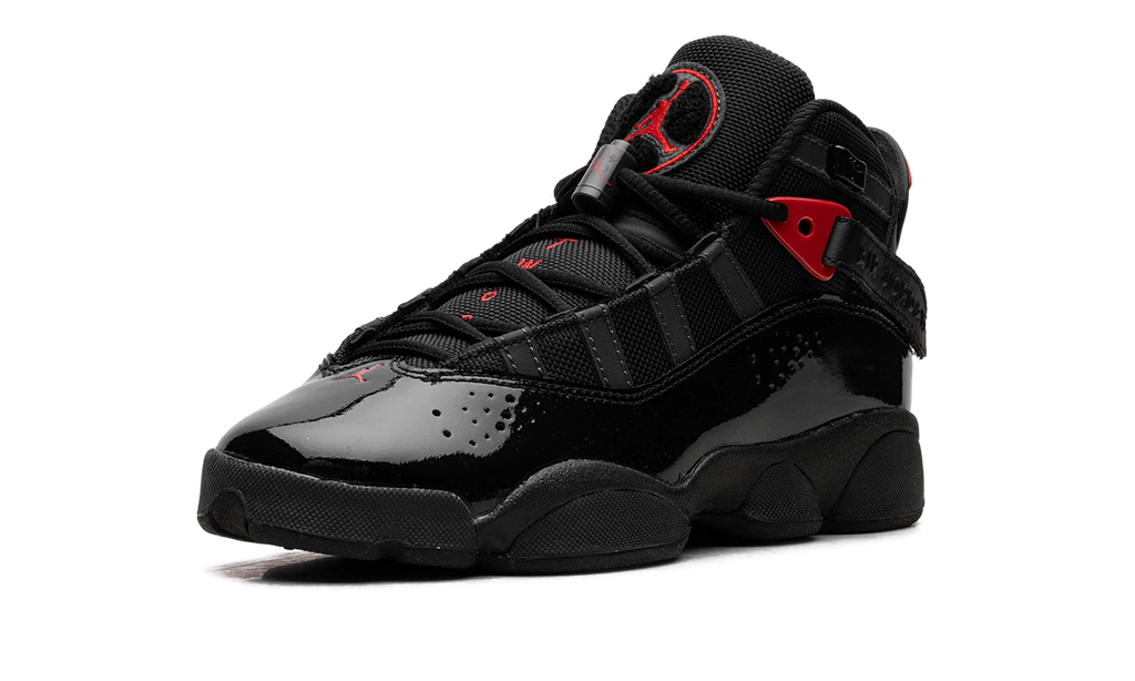 Jordan 6 Rings GS "Black Varsity Red" 323419 026