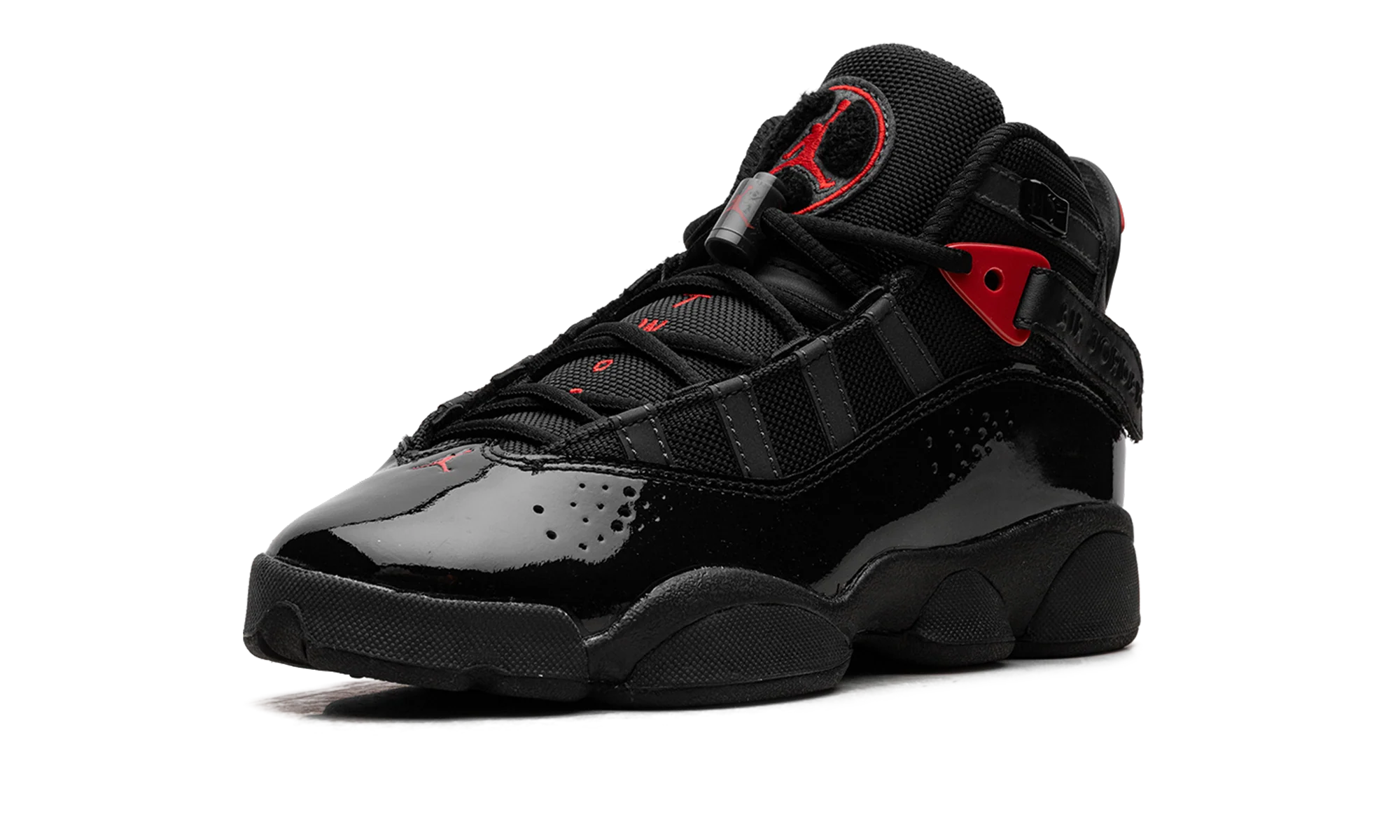 Jordan 6 Rings GS "Black Varsity Red" 323419 026
