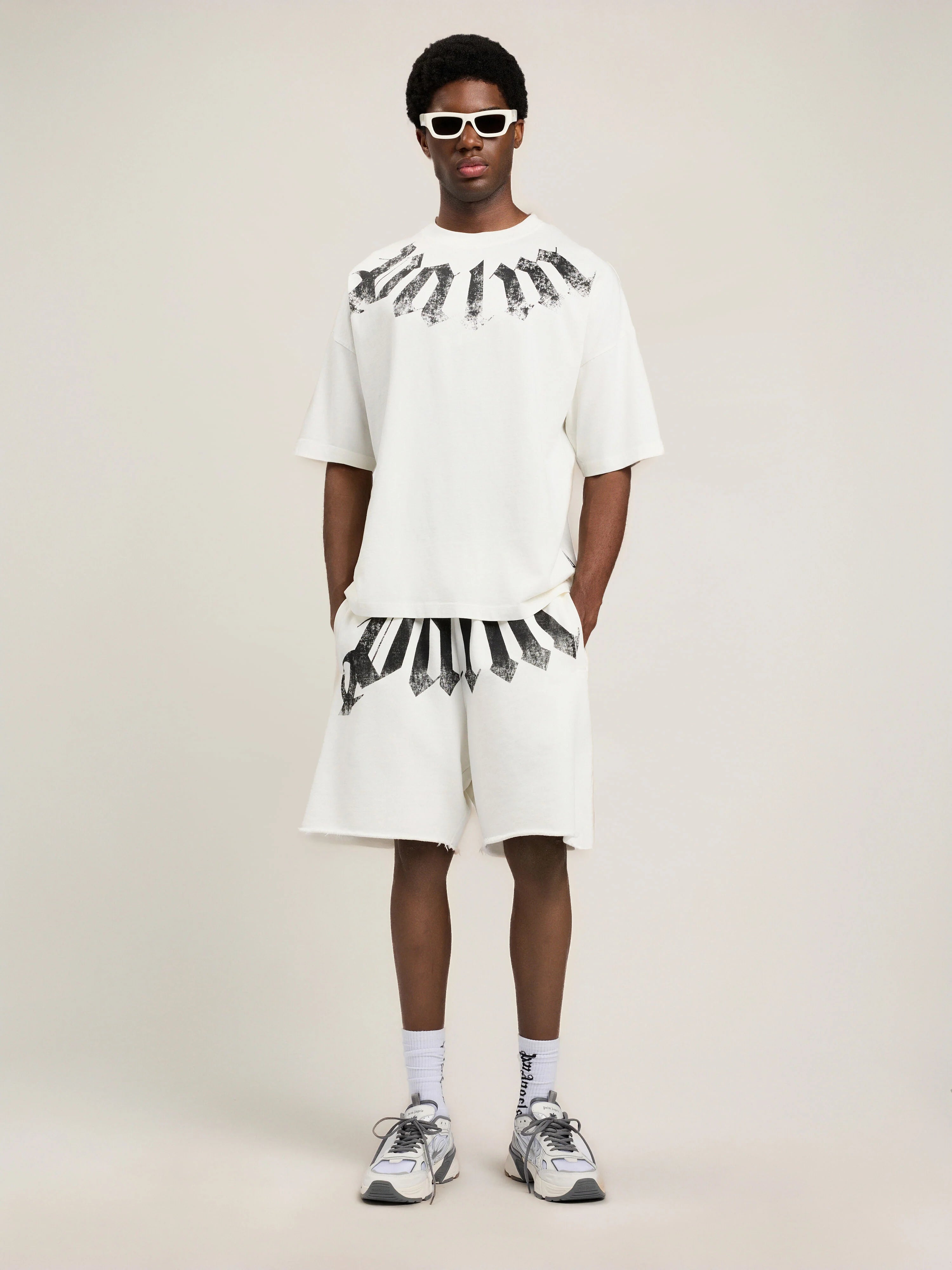 Big Neck Logo Loose T-Shirt