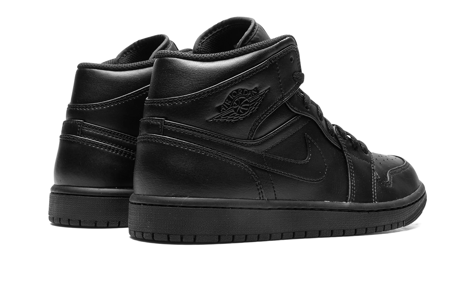 Air Jordan 1 Mid "Triple Black" 554724 093