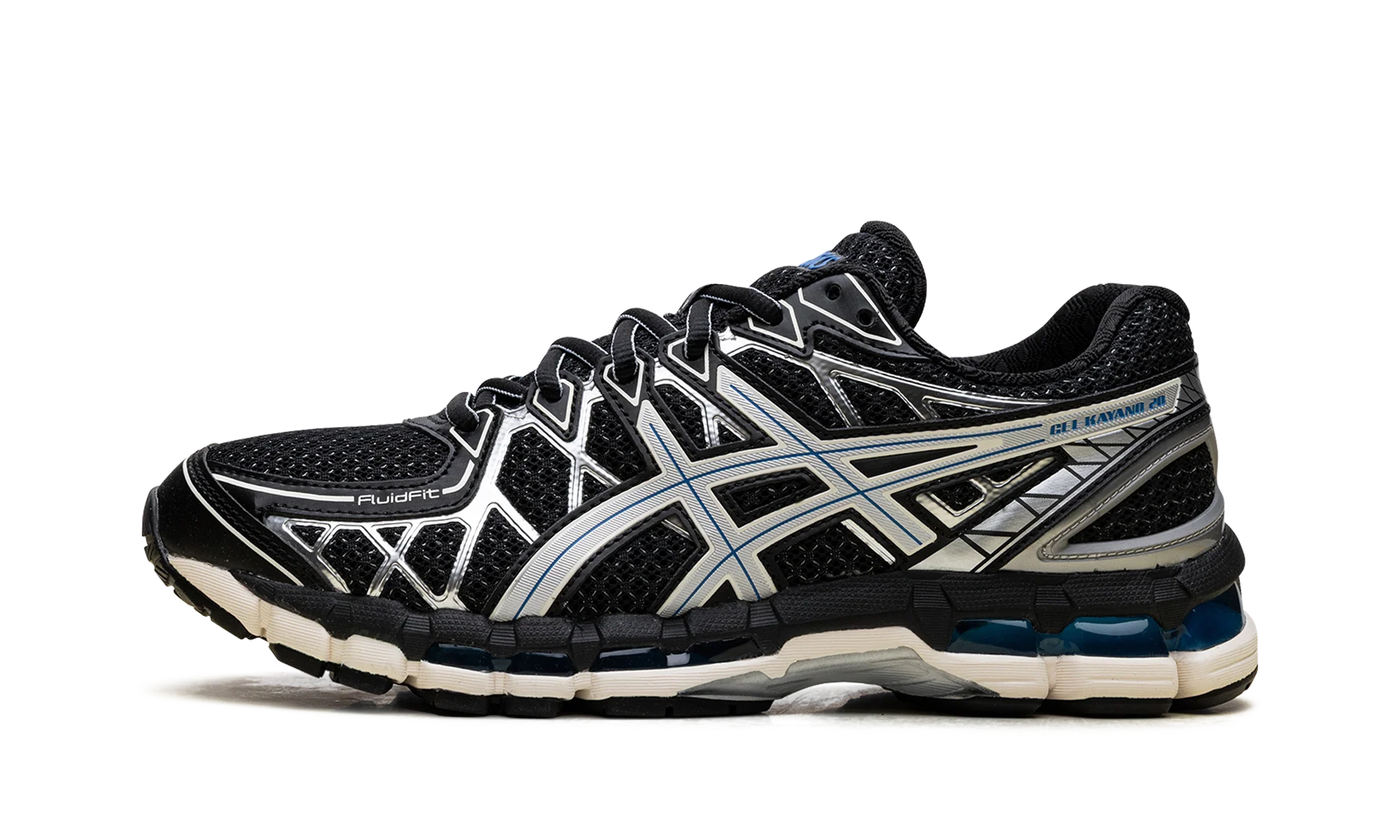 Gel-Kayano 20 "Black Pure Silver" 1203A388 001