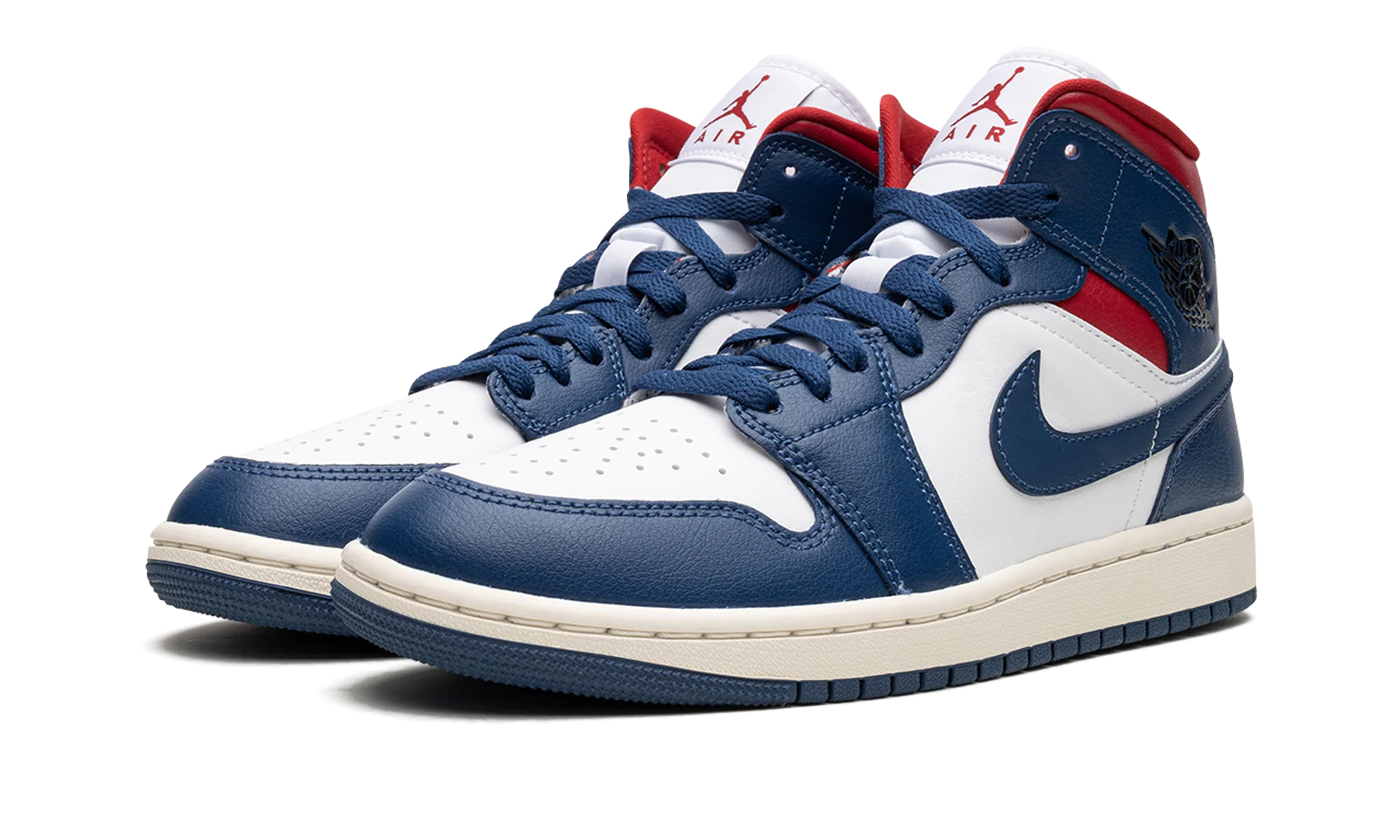 AIR JORDAN 1 MID WMNS "Blue / Red" BQ6472 146