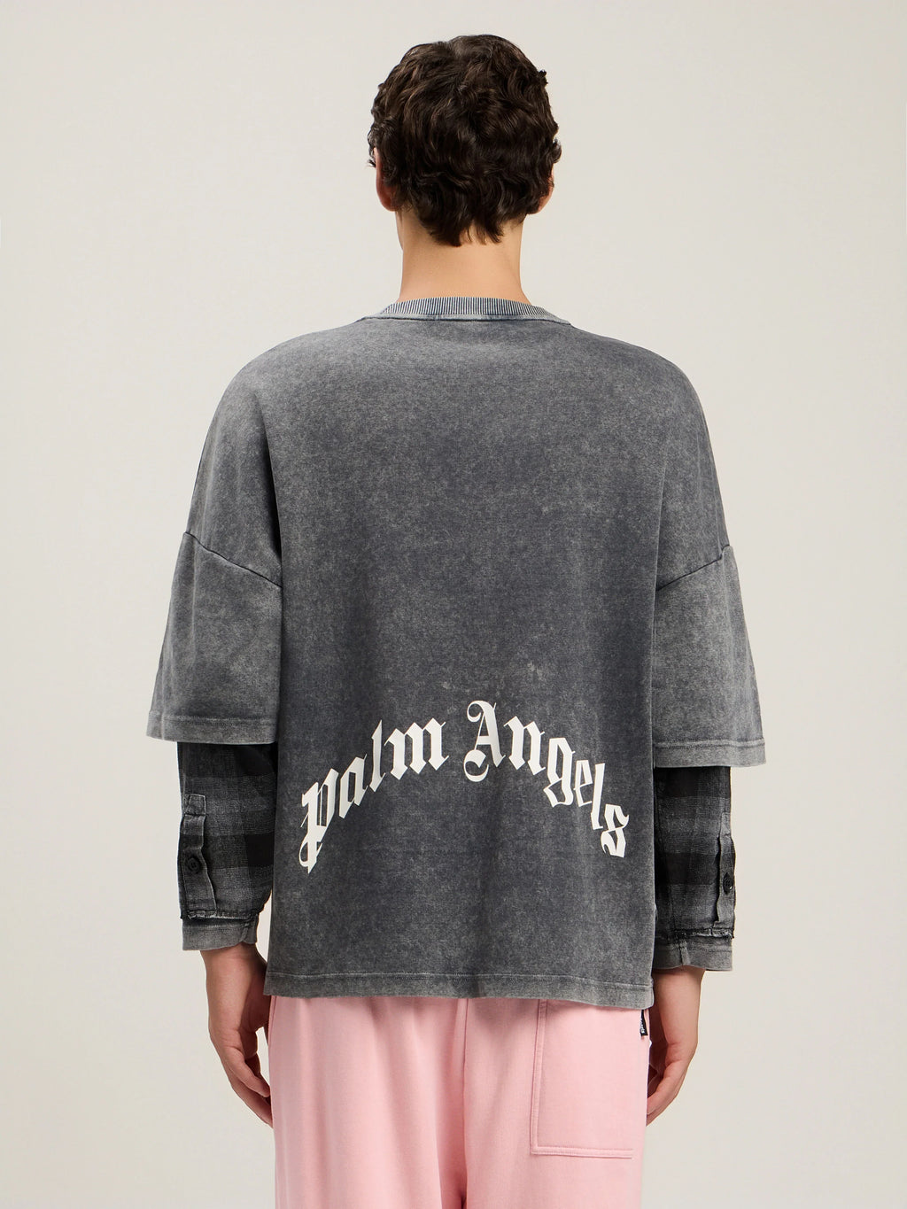 Skull Double Long-Sleeved Shirt