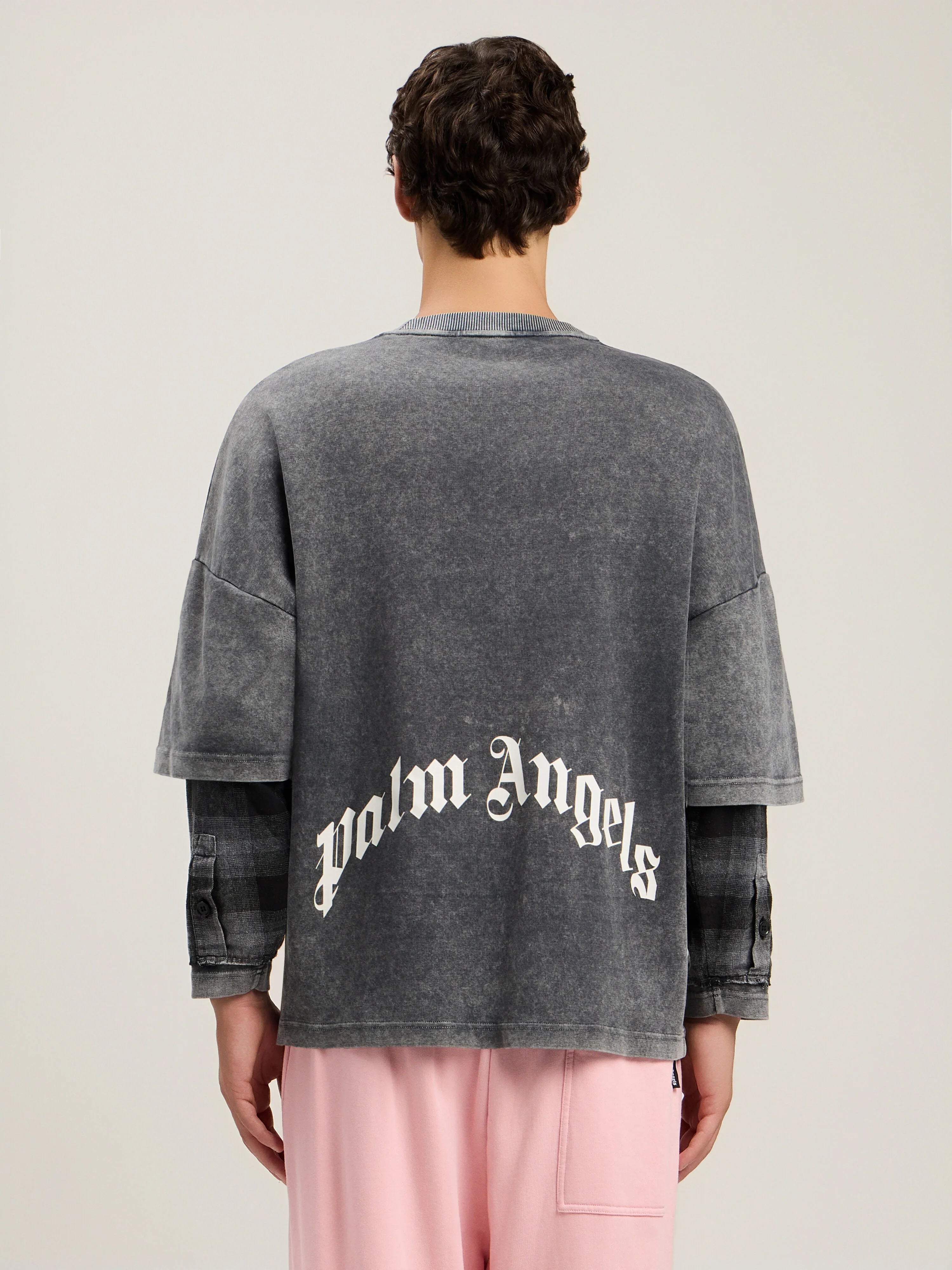 Skull Double Long-Sleeved Shirt