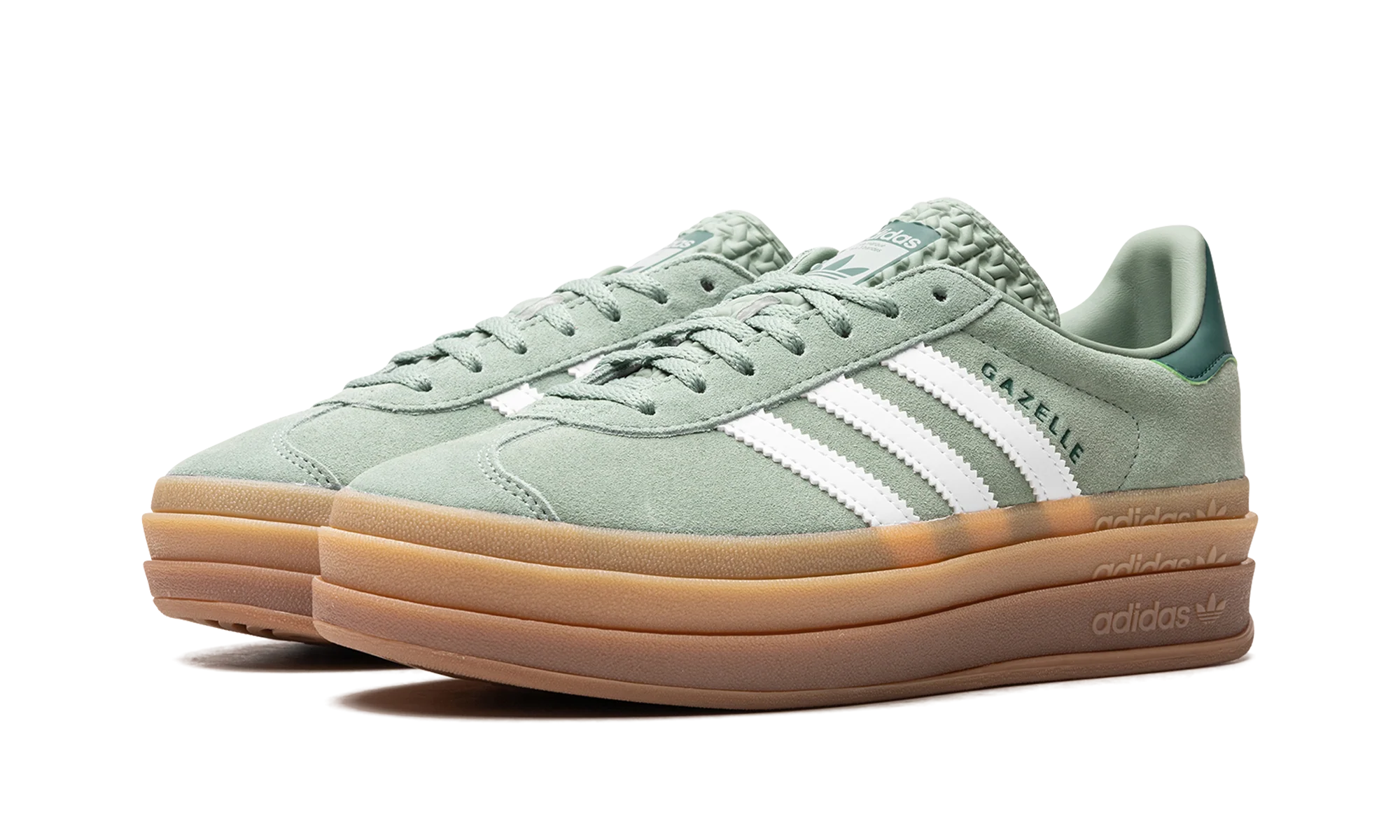 GAZELLE BOLD WMNS "Silver Green Gum" ID6998