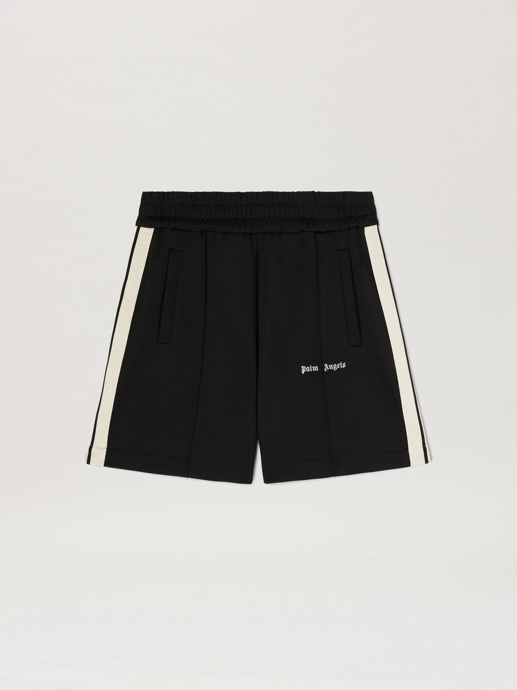 CLASSIC LOGO TRACK SHORTS BLACK OFF WHIT
