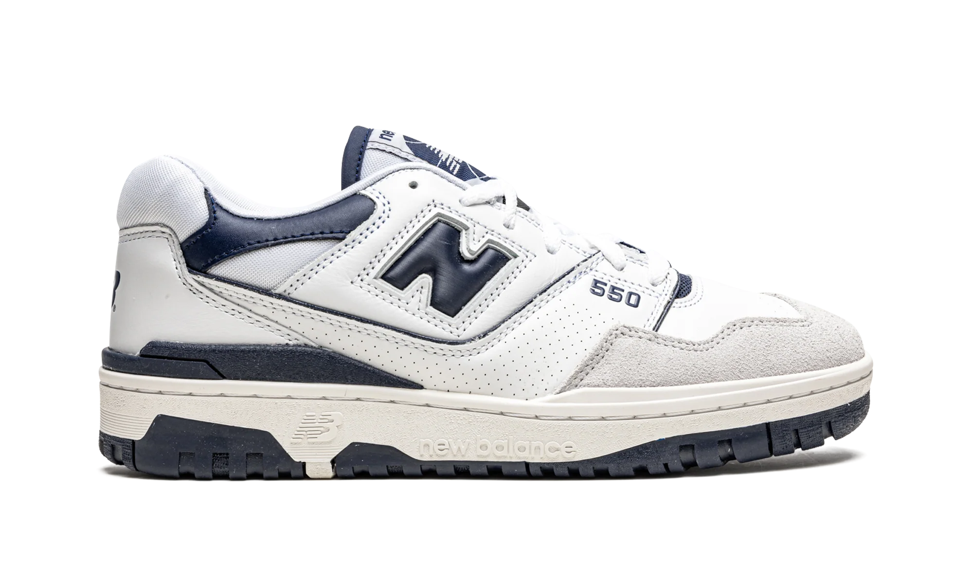 550 "White / Navy Blue" BB550WA1