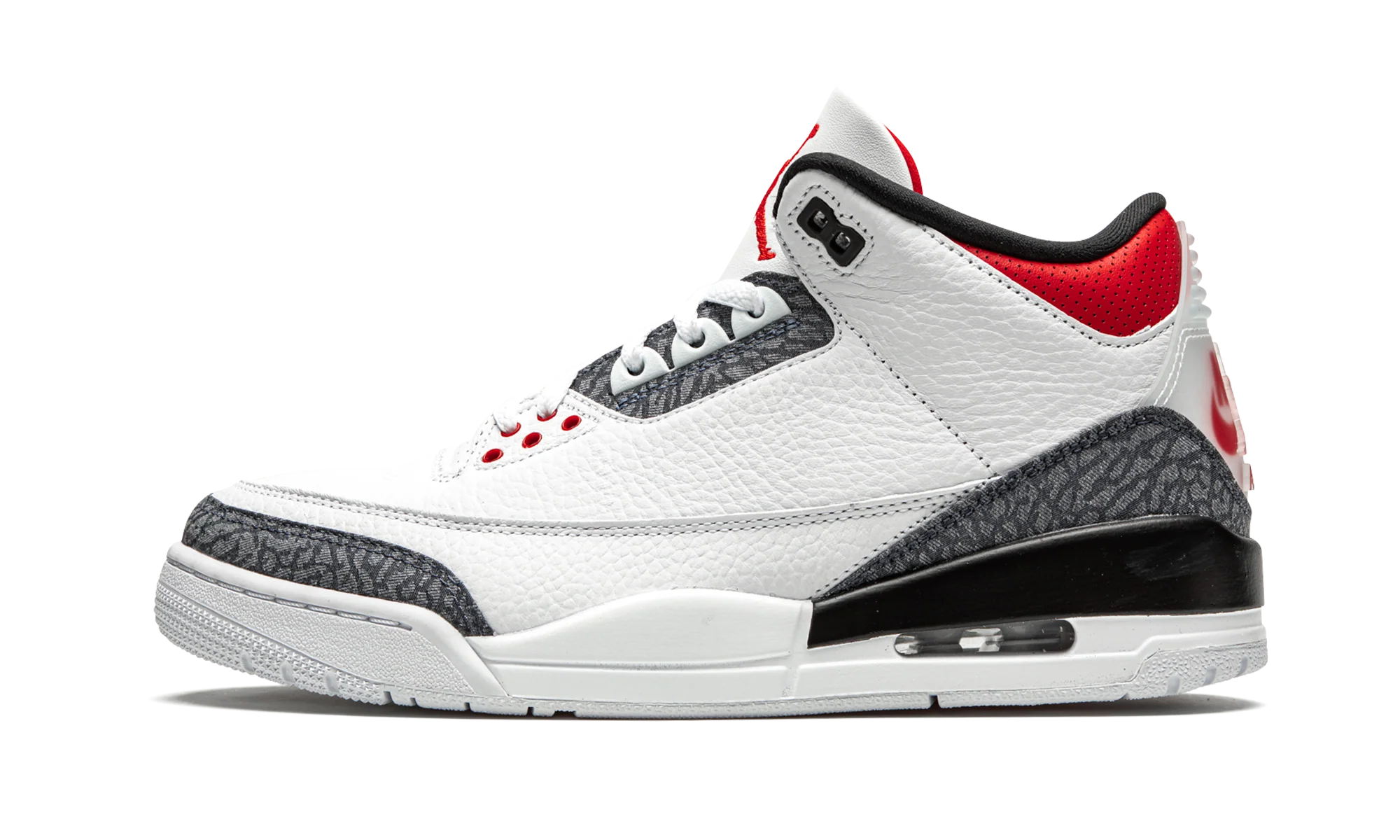Air Jordan 3 Retro SE DNM "Fire Red Denim" CZ6431 100