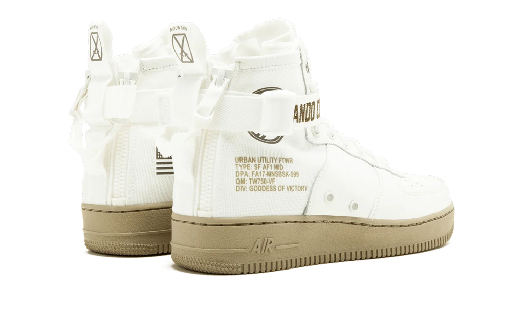 SF AF1 MID "Ivory Olive" 917753 101