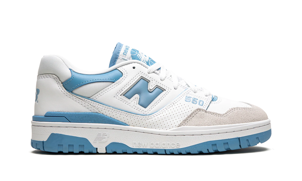 550 "White / Baby Blue" BB550LSB