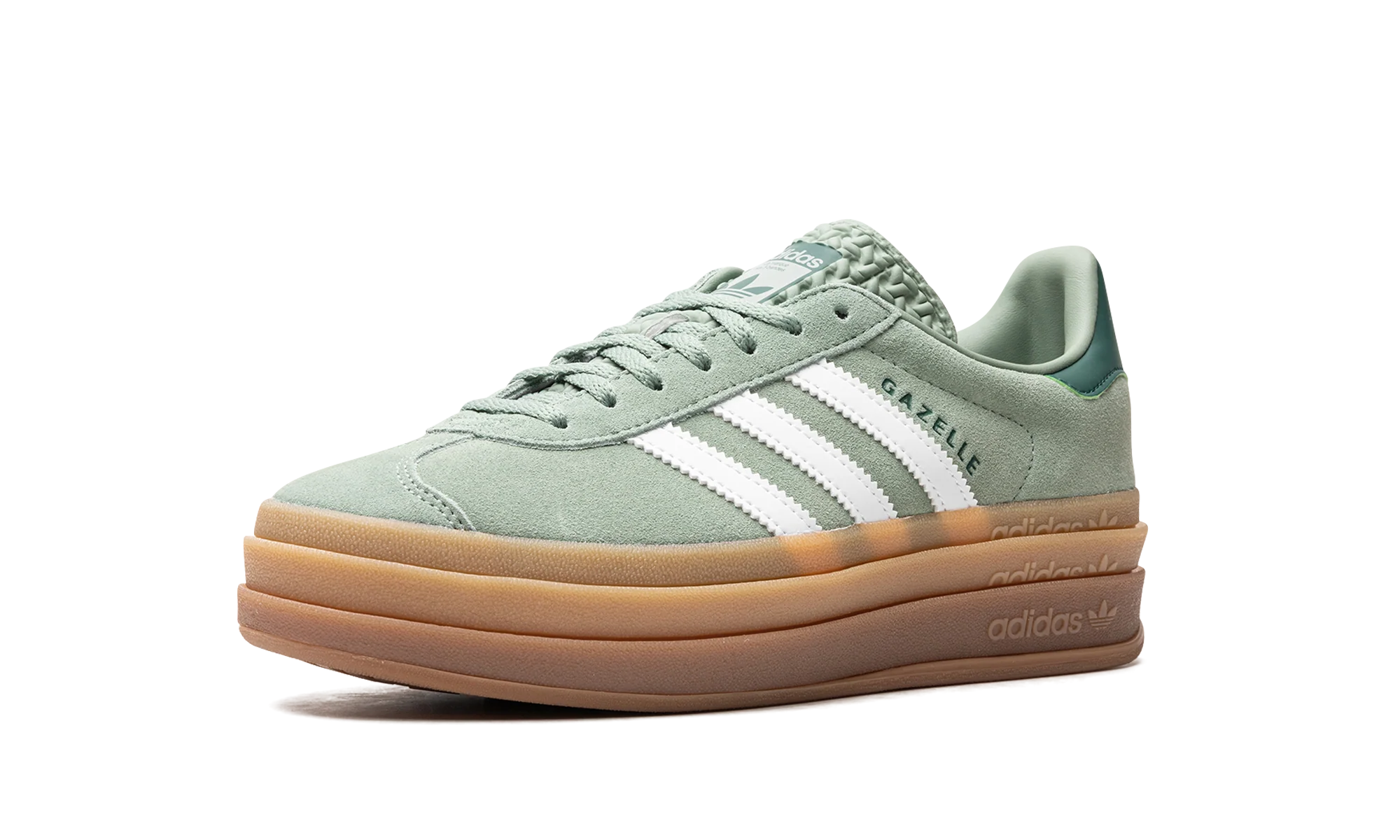 GAZELLE BOLD WMNS "Silver Green Gum" ID6998