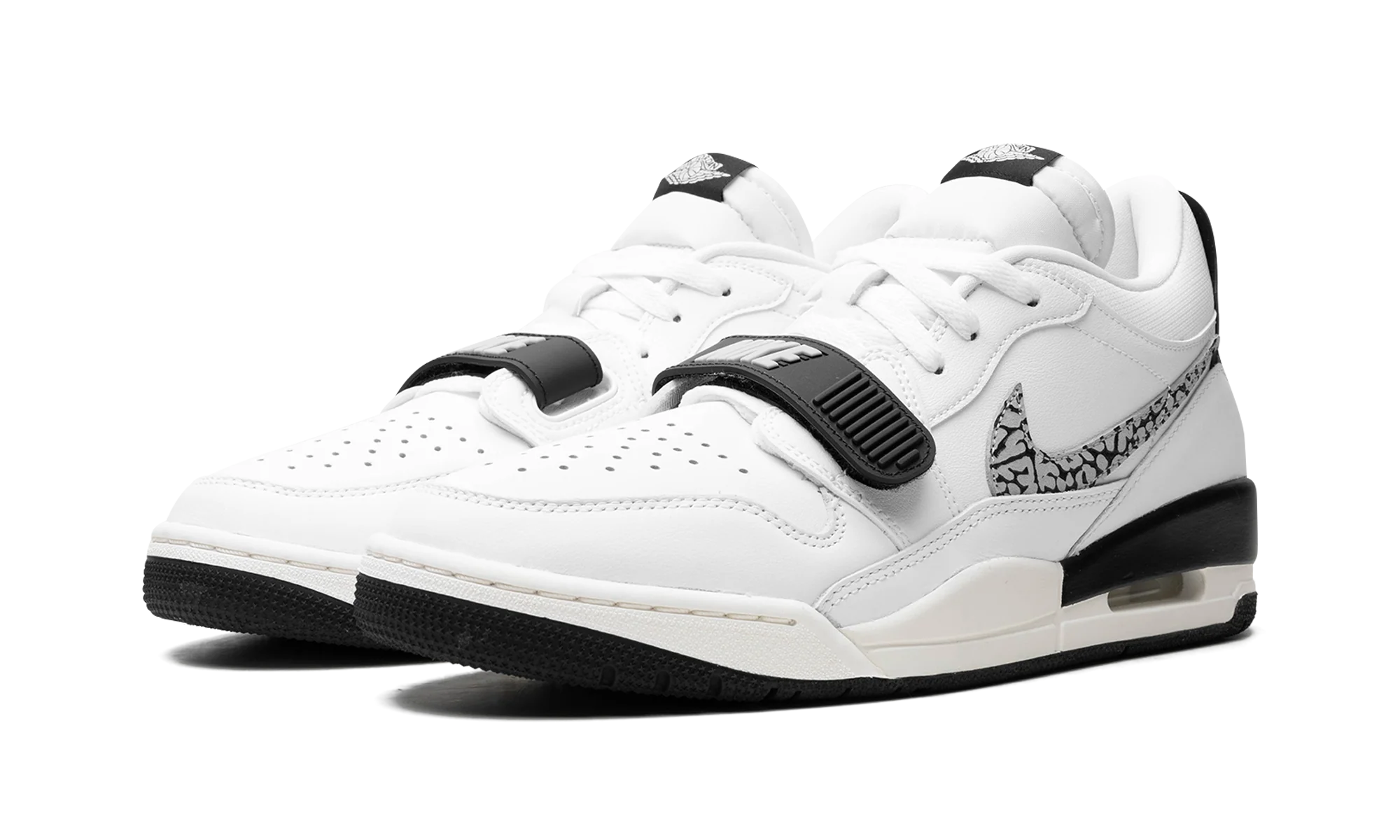 Air Jordan Legacy 312 Low "White Black Elephant Swoosh" CD7069 110