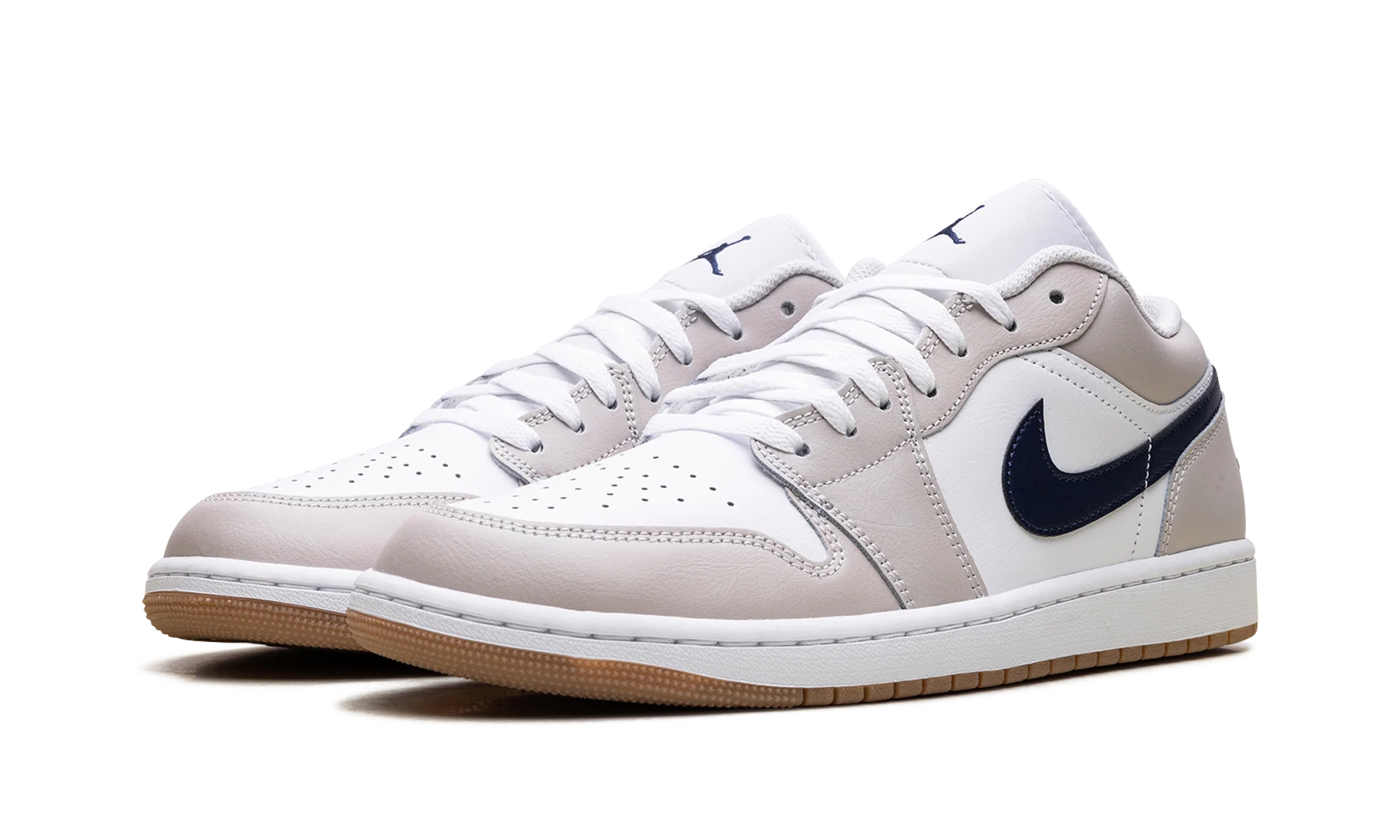 Jordan 1 Low "Midnight Navy Neutral Grey" 553558 146