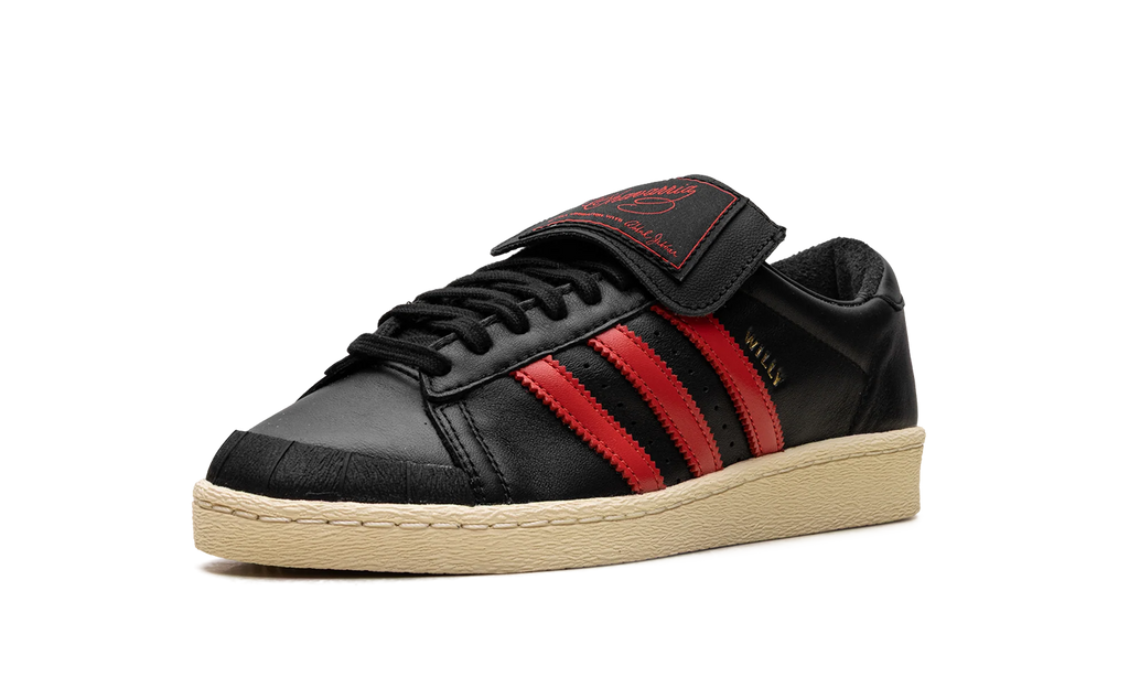 Adidas X Willy Chavarria Jabbar Low "Black/Red" JP6111
