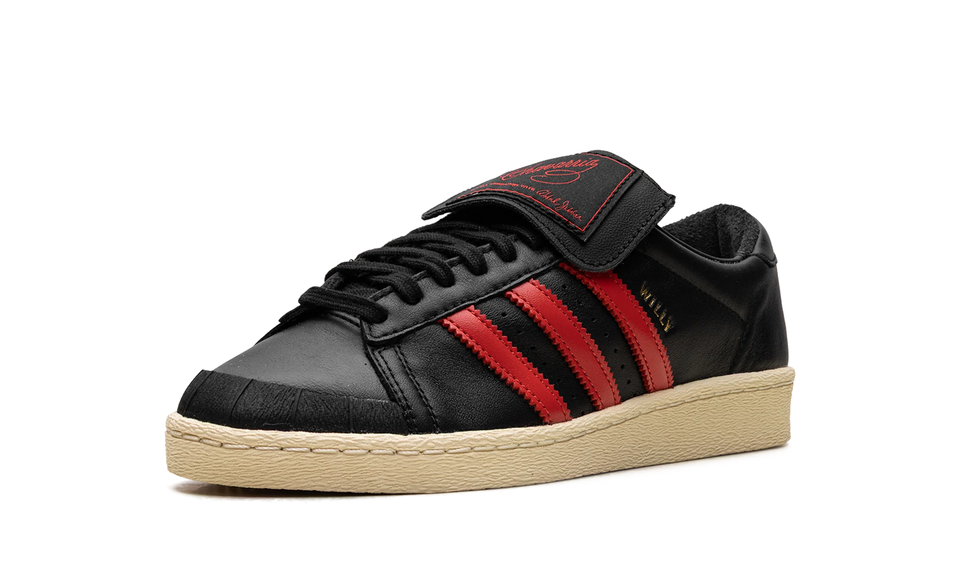 Adidas X Willy Chavarria Jabbar Low "Black/Red" JP6111