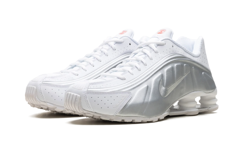 Shox R4 "White Bright Crimson Metallic Silver" HQ1988 101