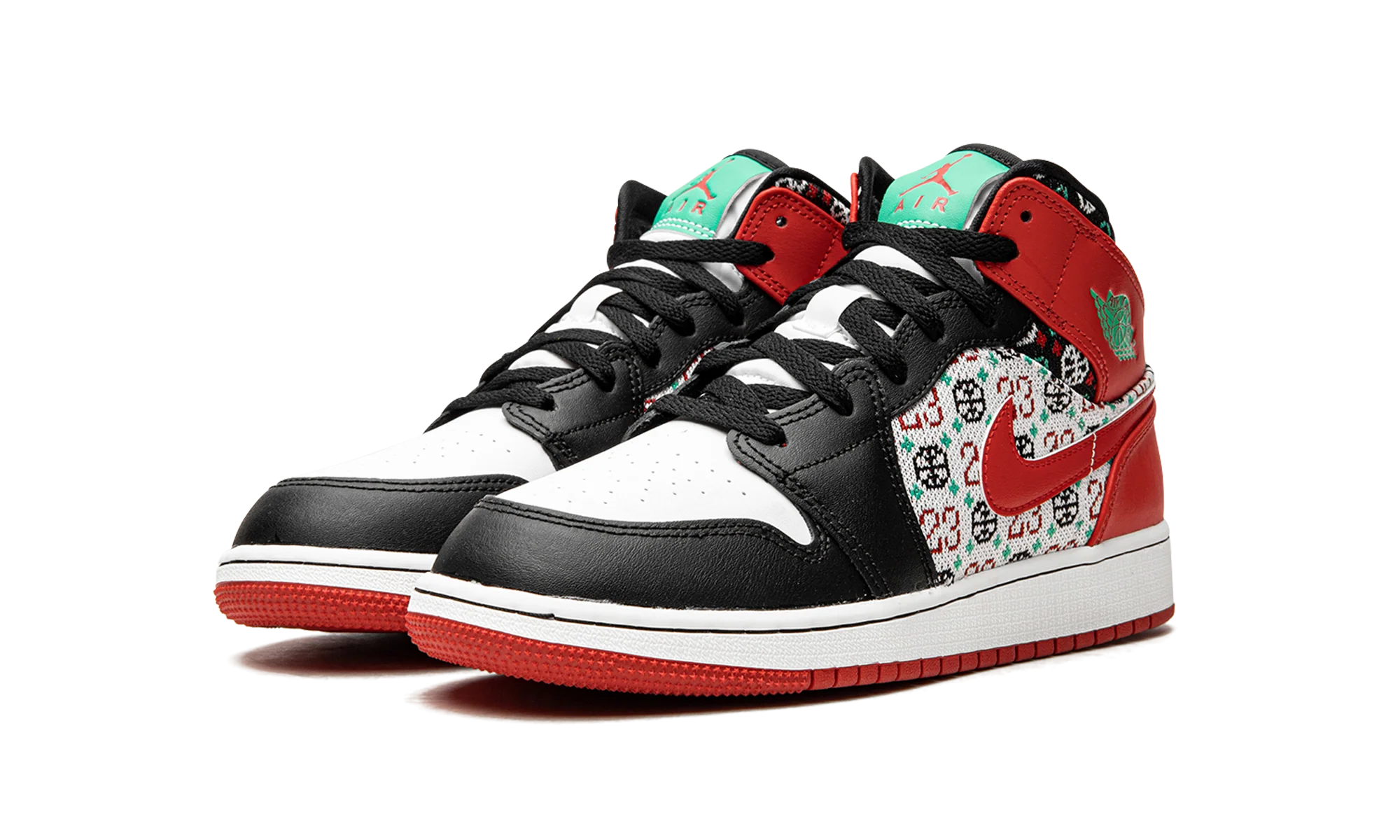 Jordan 1 Mid GS "Ugly Christmas Sweater" DM1208 150