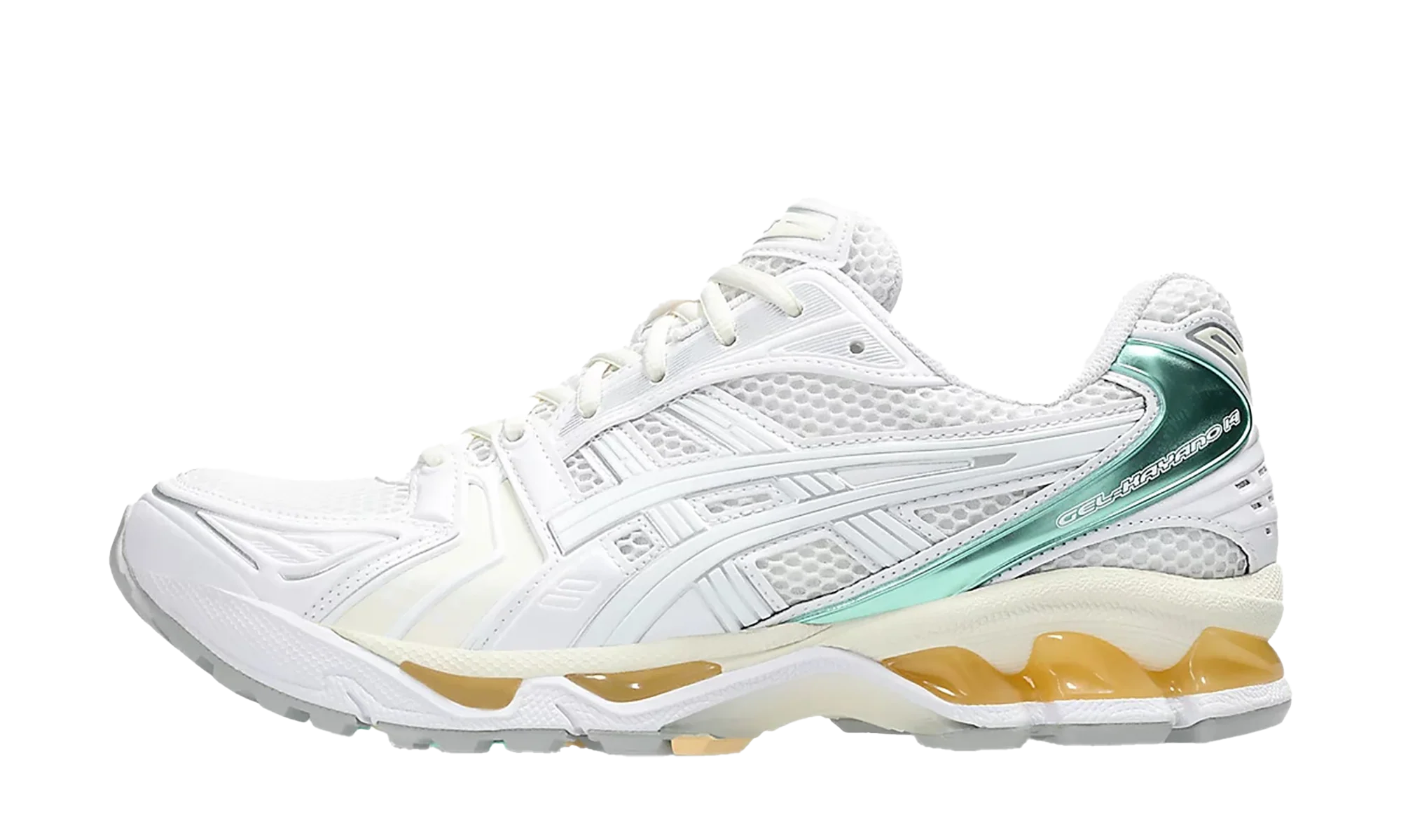 Gel-Kayano 14 "White Mint Gold" 1203A537 107
