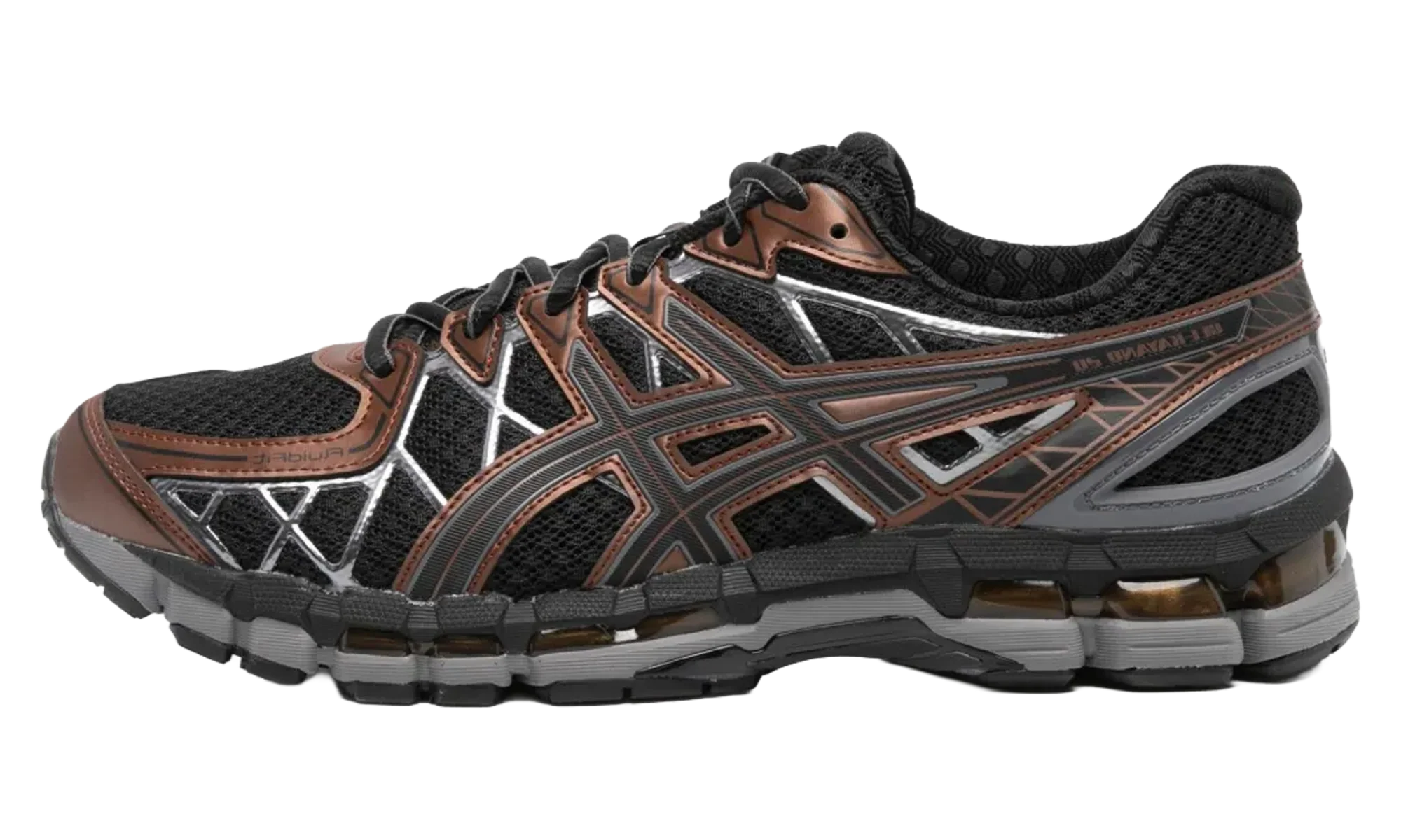 GEL-KAYANO 20 "BLACK / REDDISH BROWN" 1203A388 002