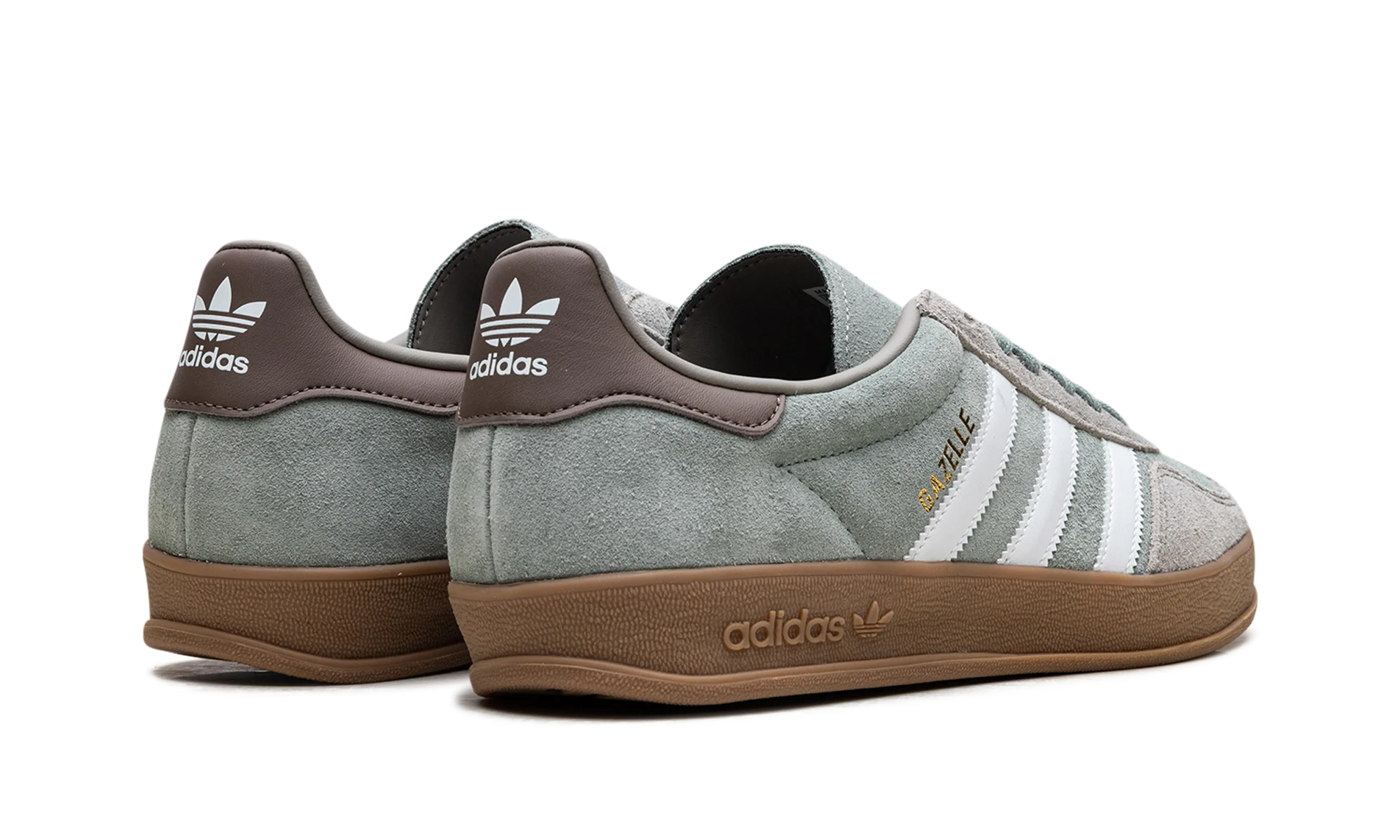 Gazelle Indoor "Silver Pebble Silver Green" JI3526