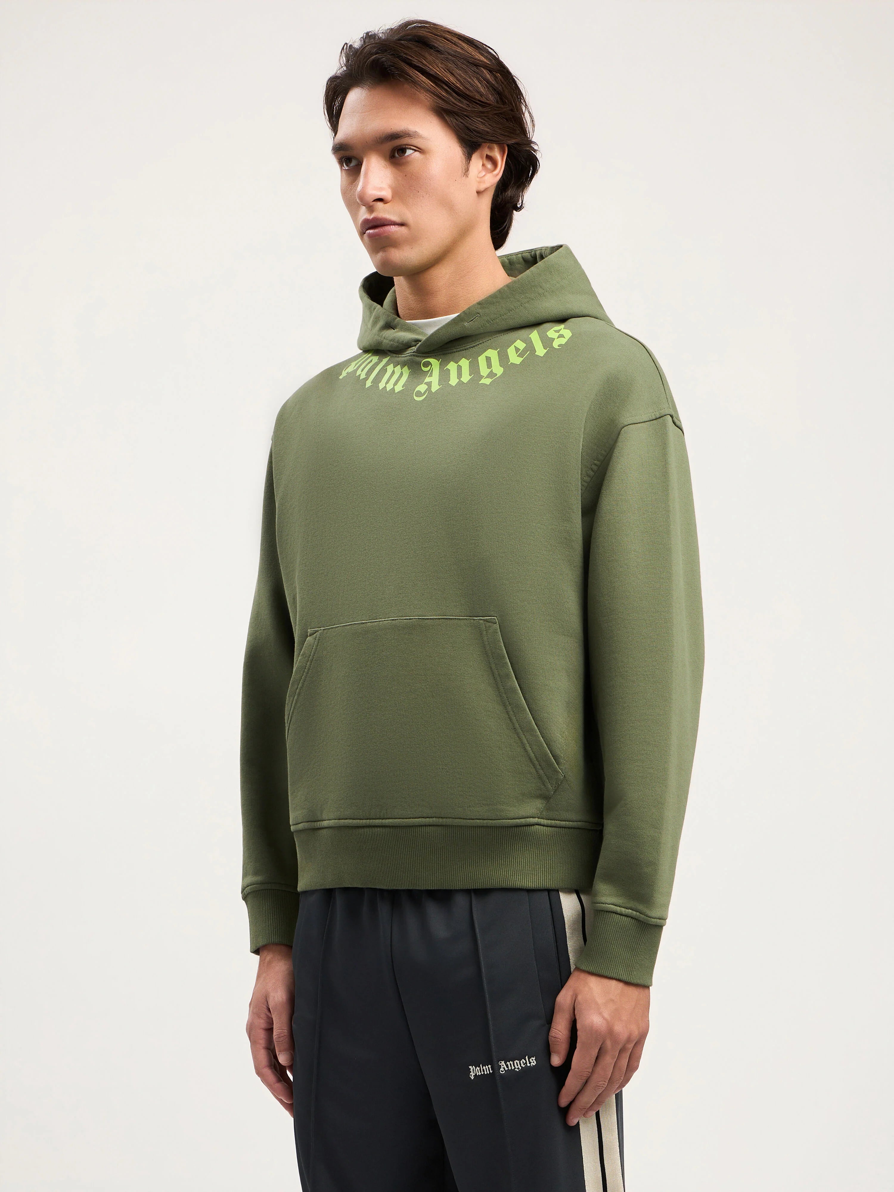 Neck Logo Hoodie