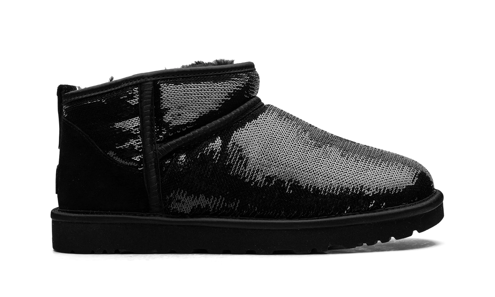 Classic Ultra Mini Boot WMNS "Mirror Ball Black" 1151616 BLK