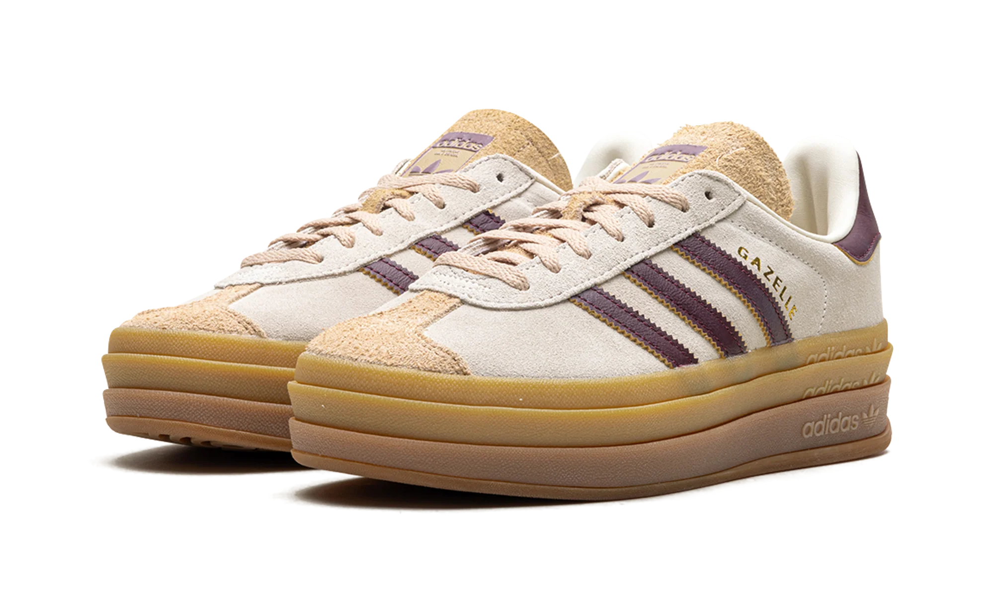 Gazelle WMNS "Cream White Maroon" JQ5127
