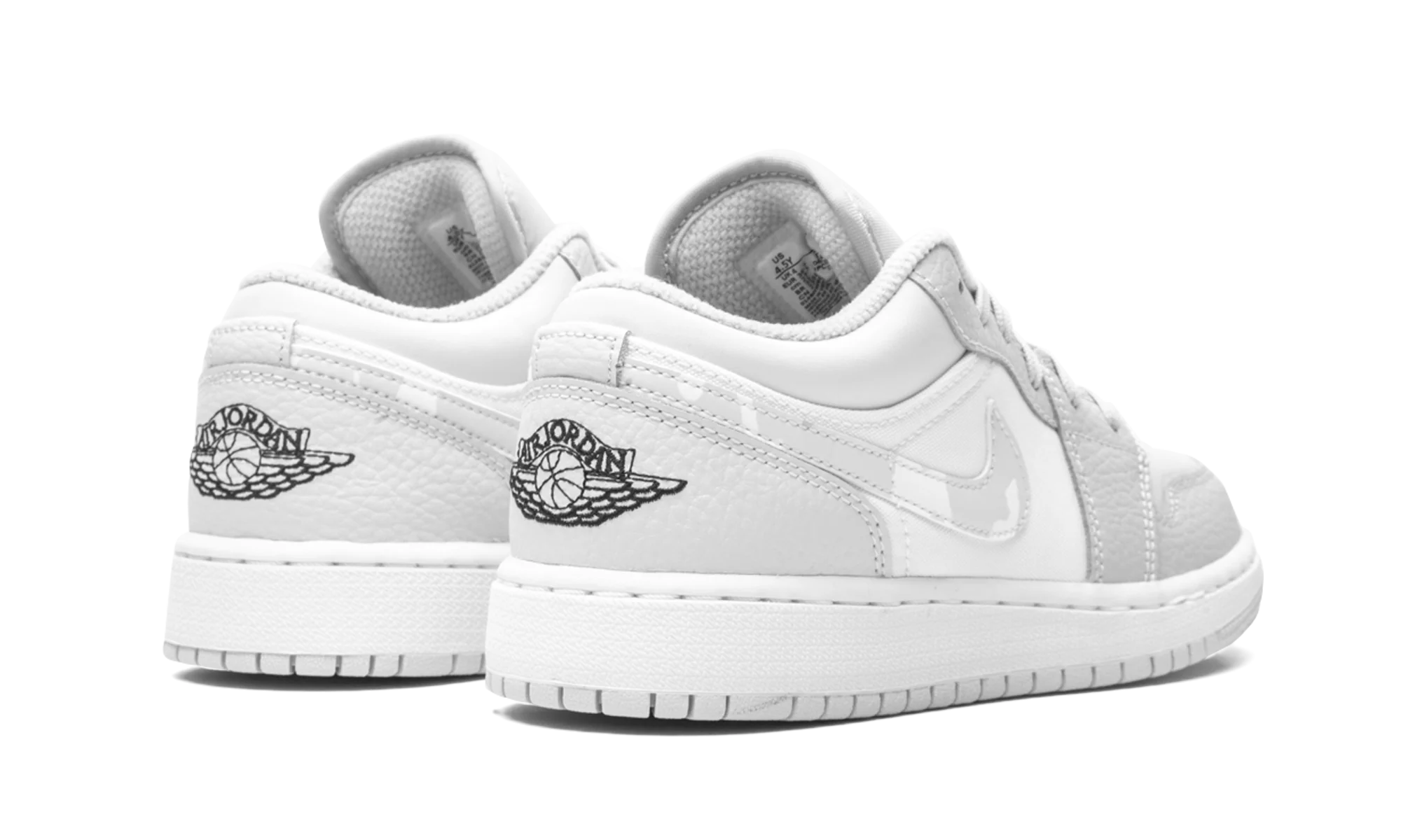 Air Jordan 1 Low SE GS "Grey Camo Swoosh" DD3234 100