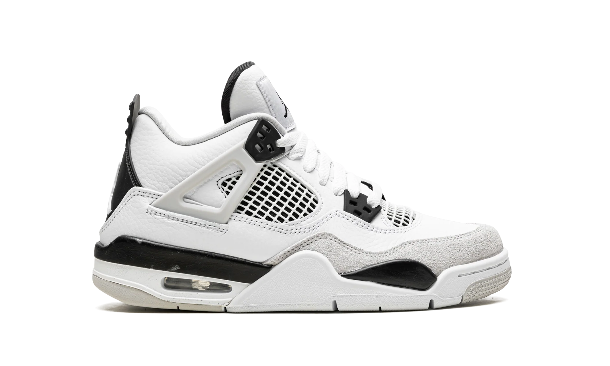 Air Jordan 4 Retro GS "Military Black" 408452 111