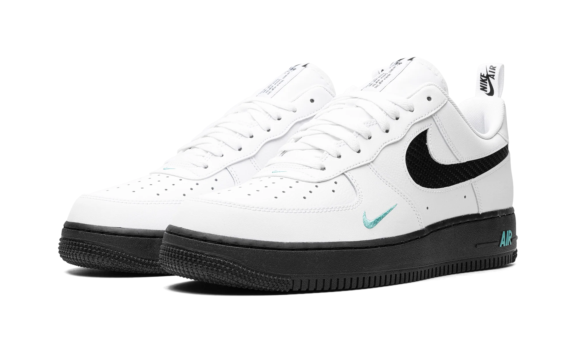 Air Force 1 "White/Black Teal" DR0155 100
