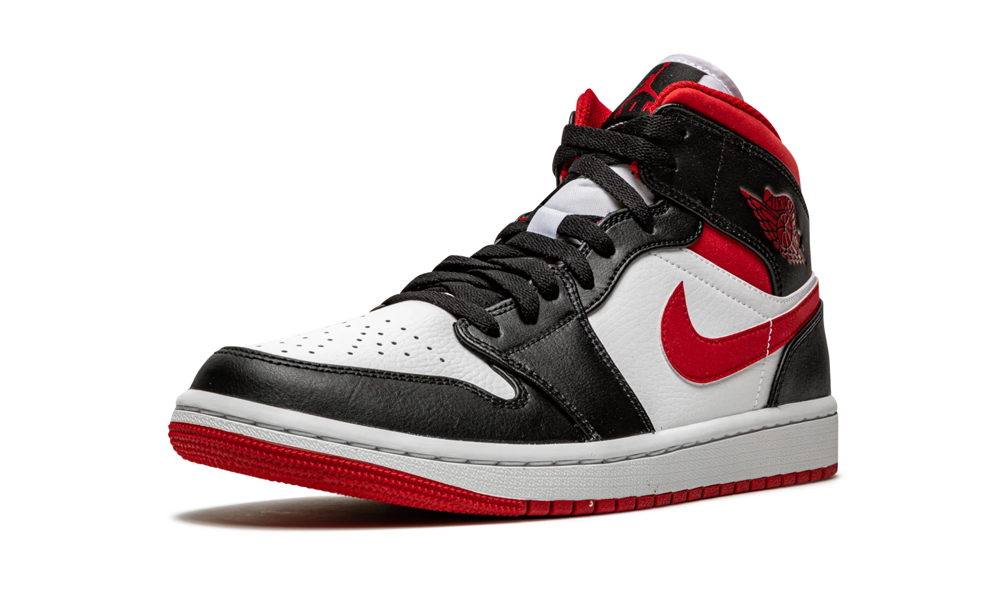 Air Jordan 1 Mid "Metallic Red" 554724 122