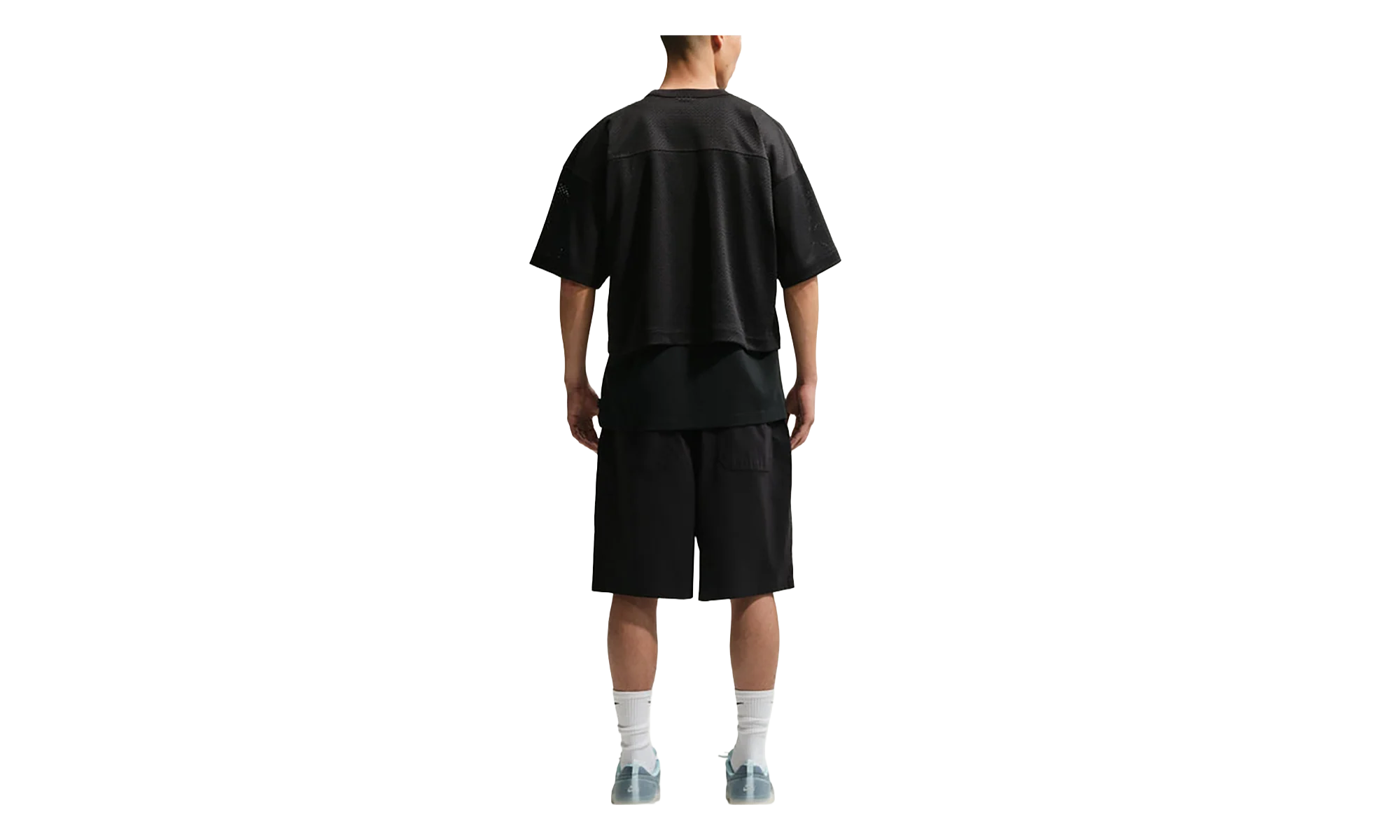 SB Mesh Football Jersey Skate Top "Black" IF1349 010