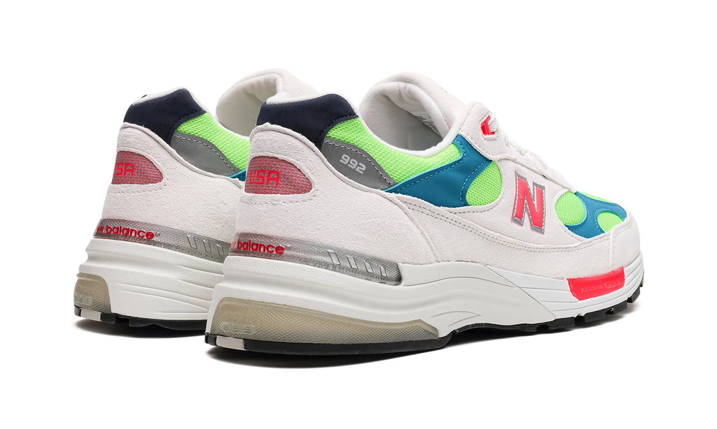 992 "White Neon Cyan" M992DA