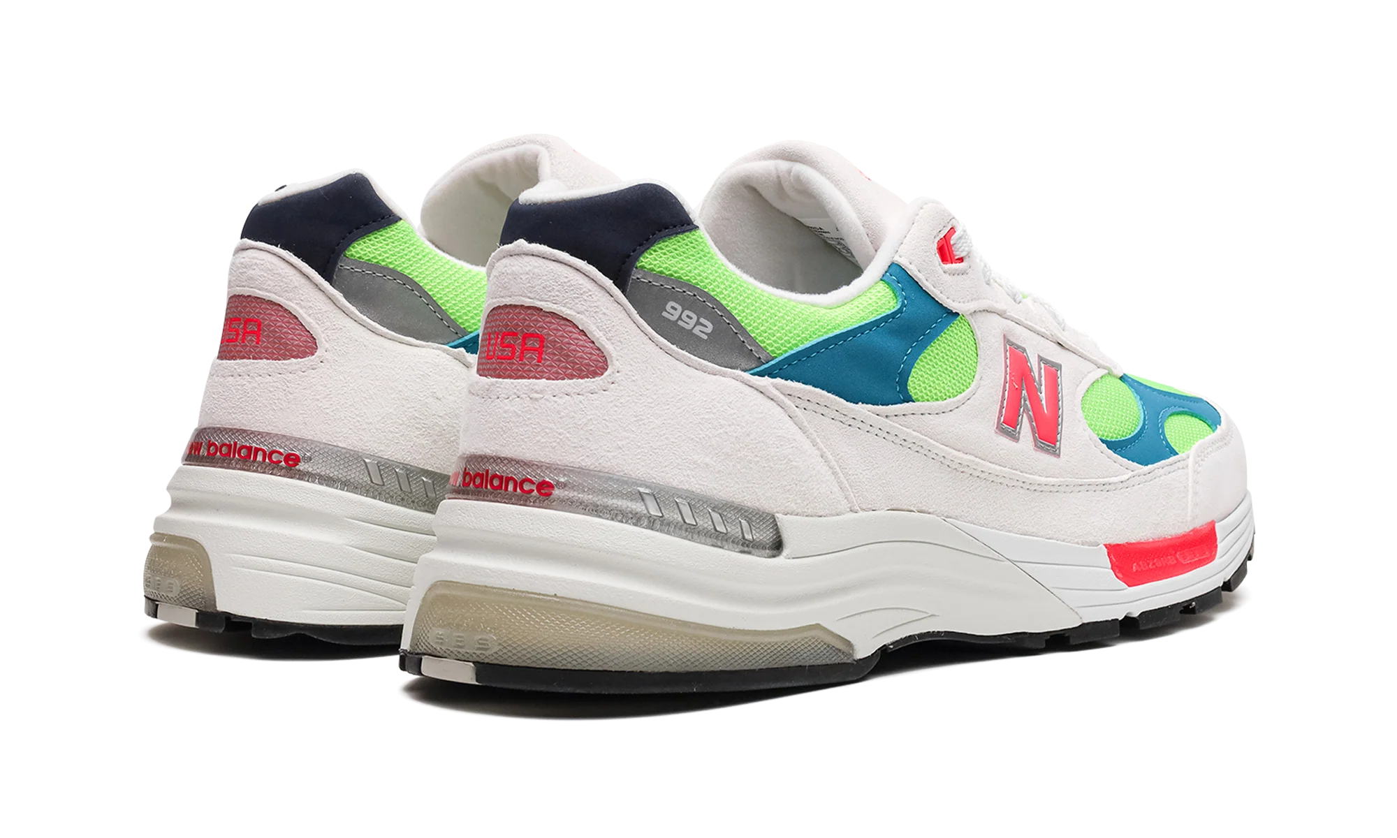 992 "White Neon Cyan" M992DA