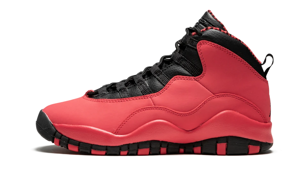Air Jordan 10 Retro GS "Fusion Red" 487211 605