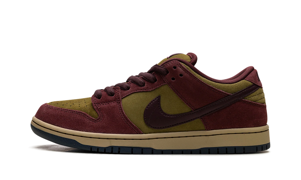 SB Dunk Low "Burgundy Crush / Olive Flak" HQ1625 600