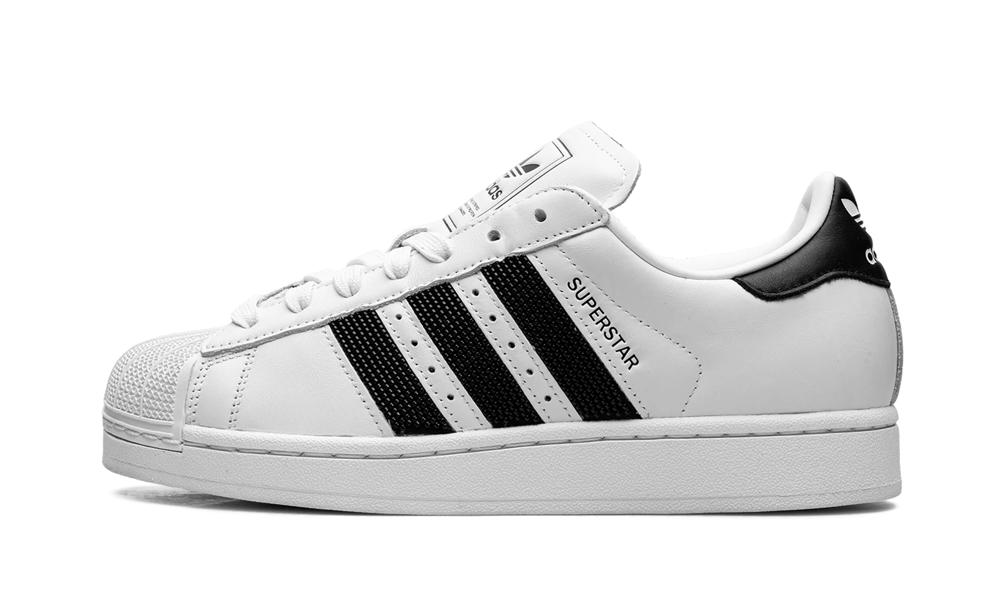 Superstar II WMNS "White Black Beaded Stripes" JP9678
