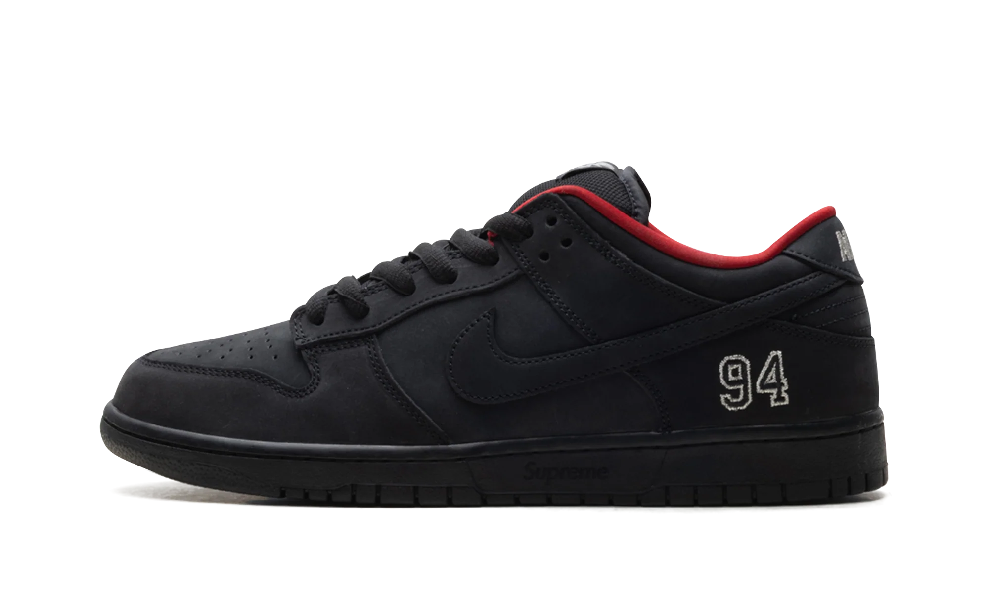 SB Dunk Low "Supreme - Black" HQ8487 001