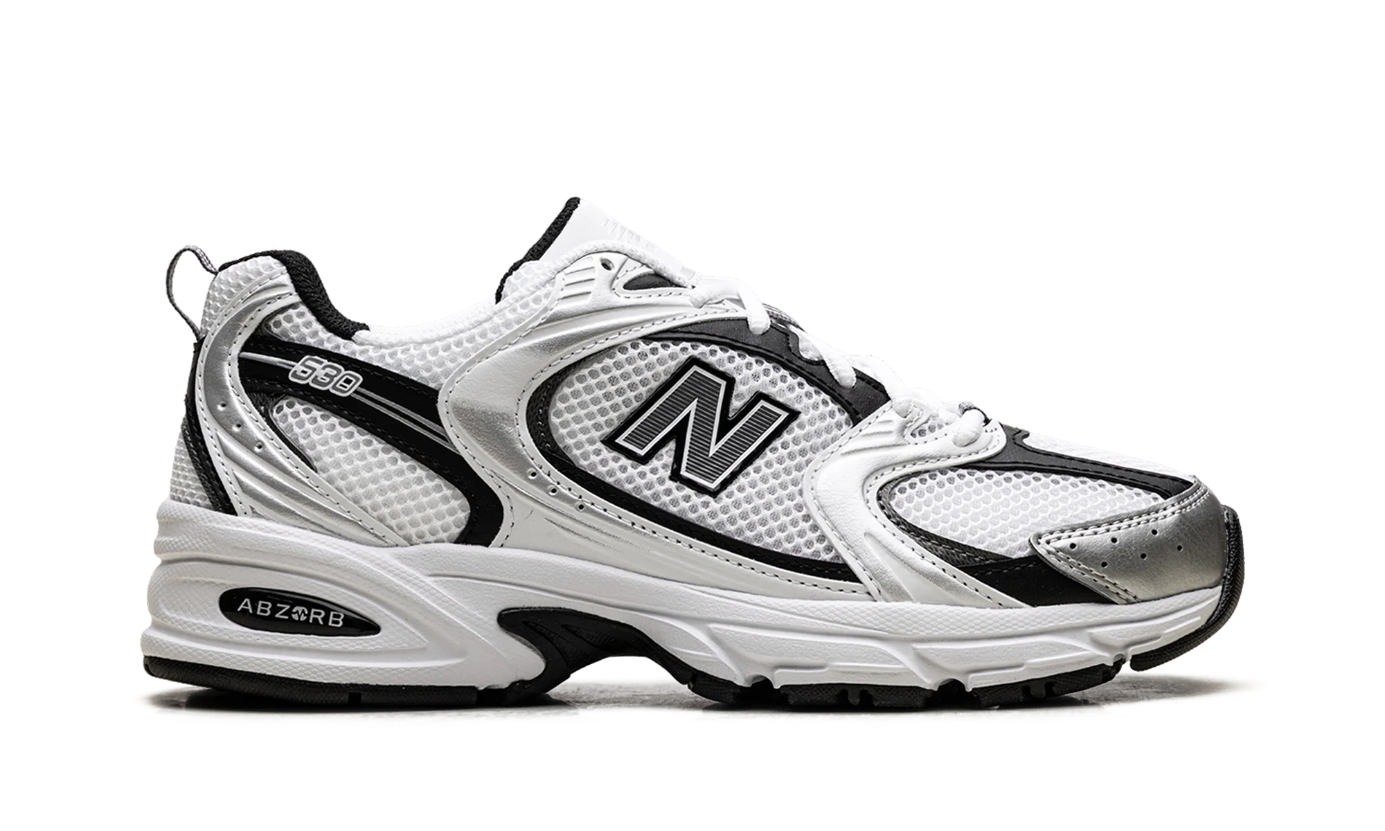 530 "White Silver Metallic Black" MR530LB
