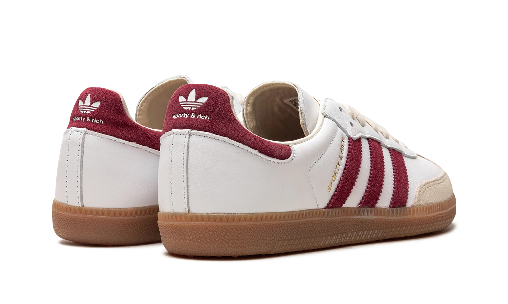 Samba OG "Sporty & Rich - White Core Burgundy" IF5660