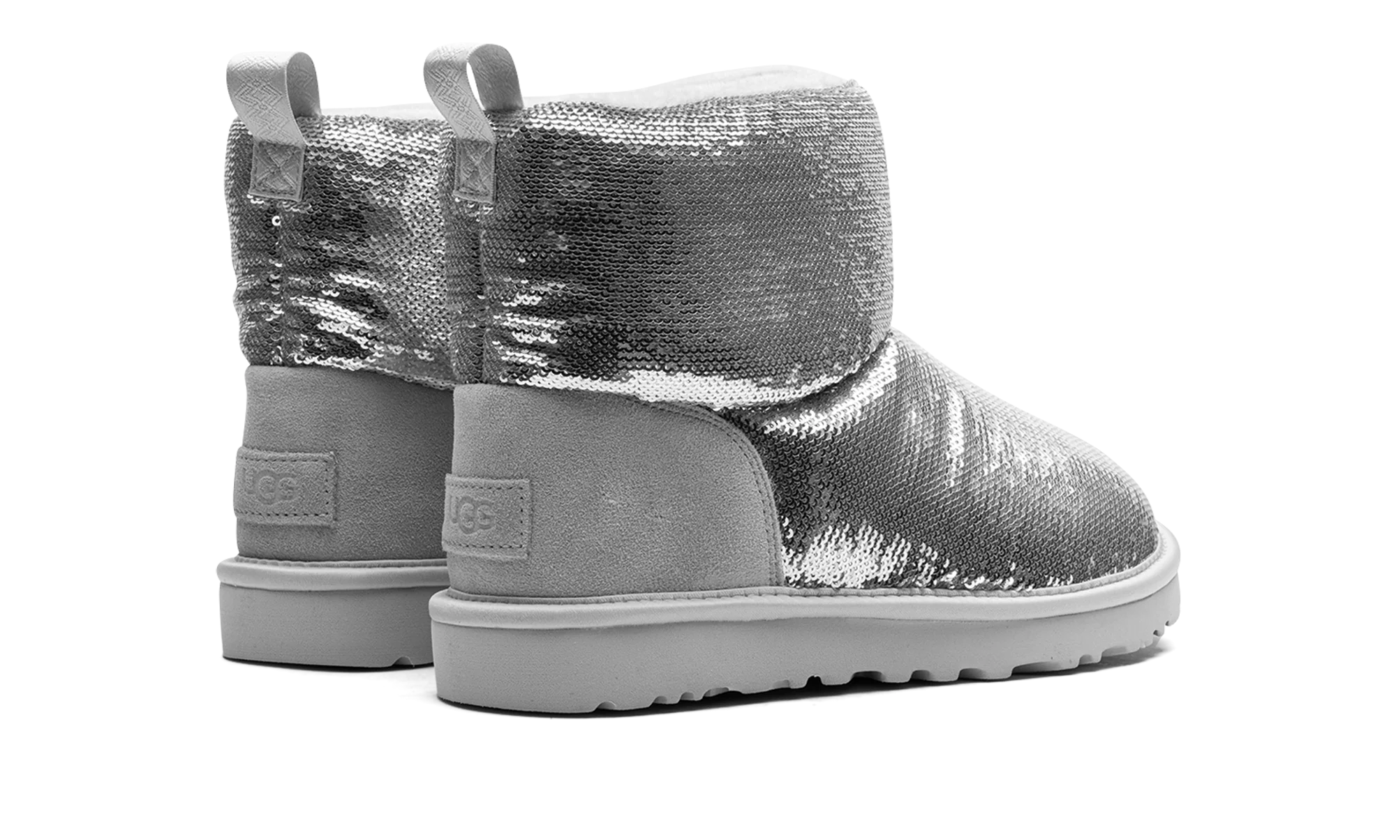 Classic Mini Boot WMNS "Mirror Ball Silver" 1151291 SLVR