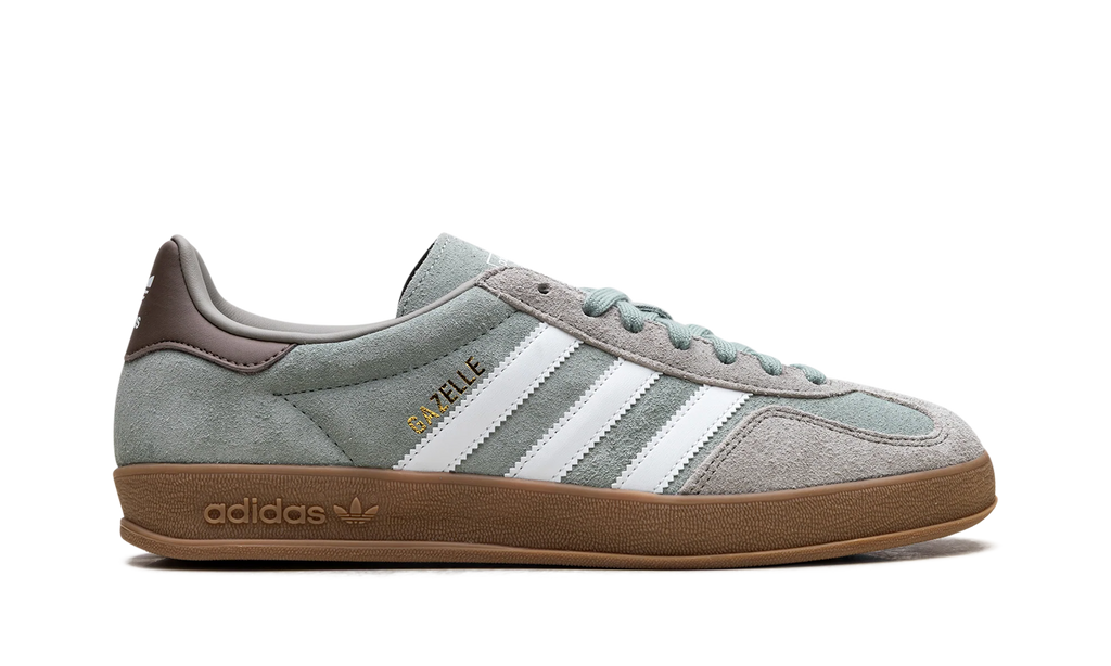 Gazelle Indoor "Silver Pebble Silver Green" JI3526
