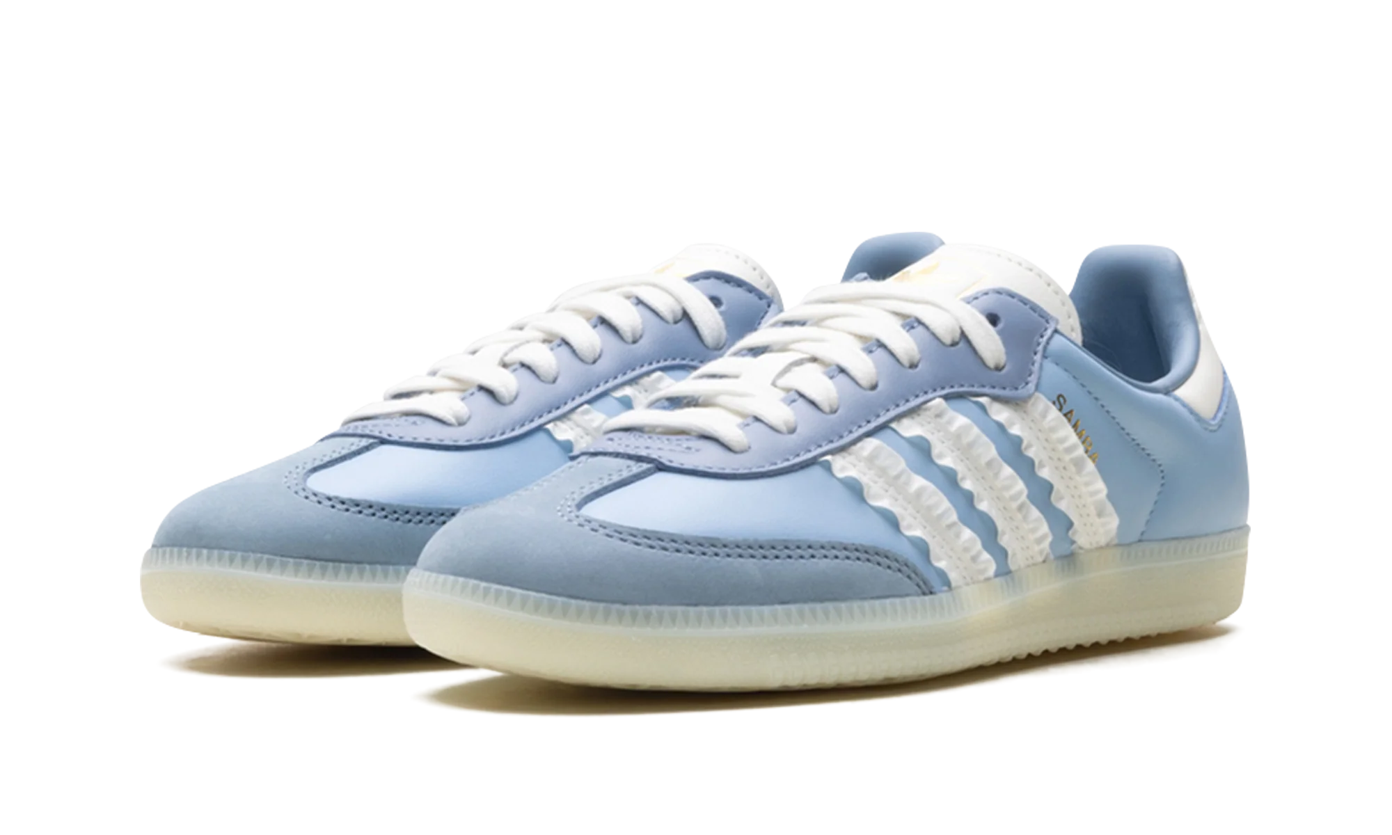 Samba WMNS "Ruffle Stripes - Clear Sky" JR8829