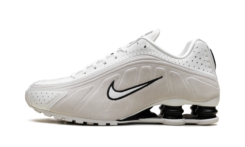Shox R4 WMNS "White Black Suede" HQ7739 100