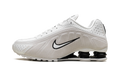 Shox R4 WMNS "White Black Suede" HQ7739 100