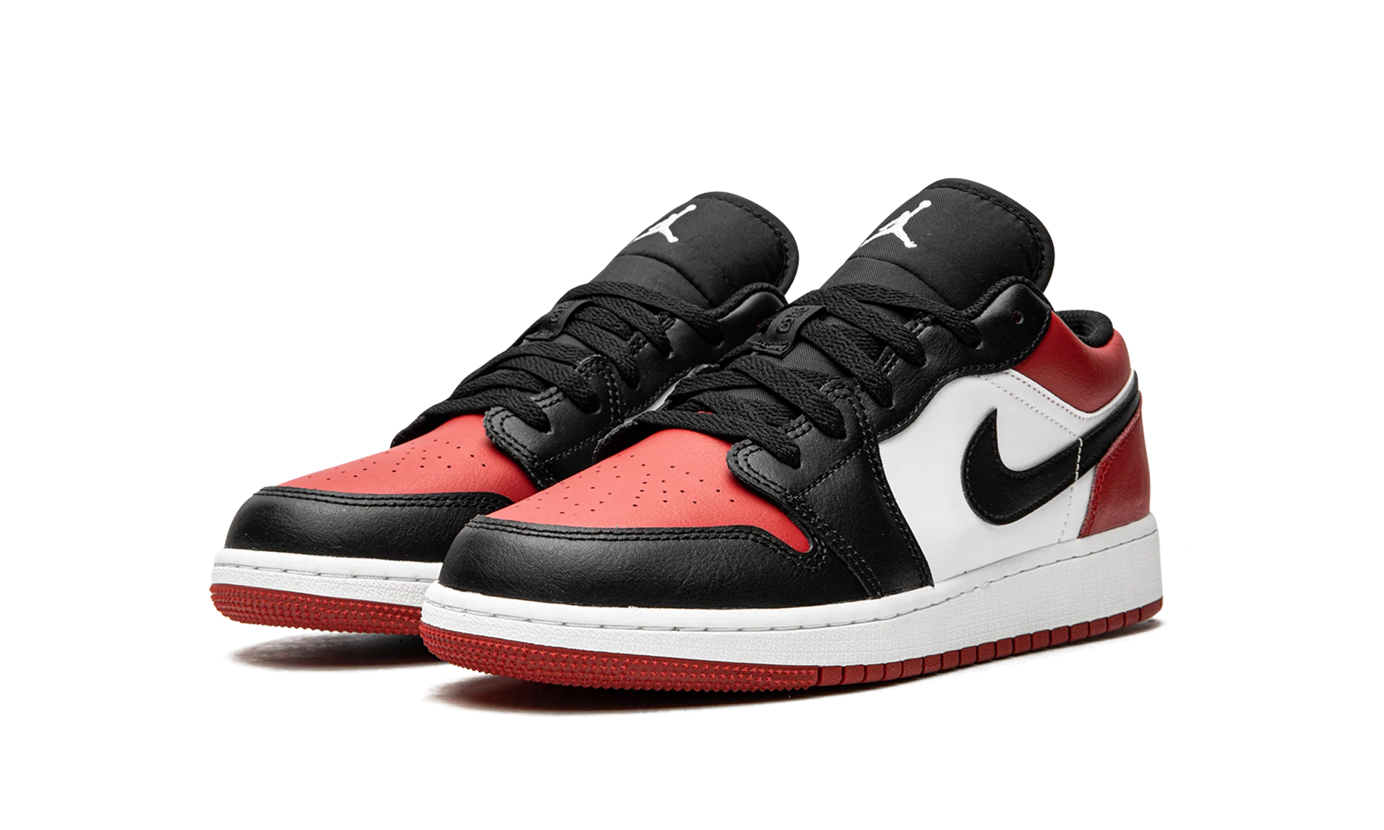 Air Jordan 1 Low GS "Bred Toe" 553560 612