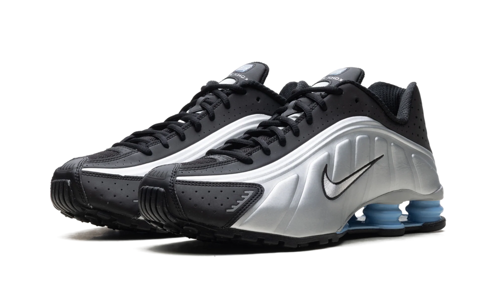 Shox R4 "Metallic Silver Black Psychic Blue" HQ1988 004