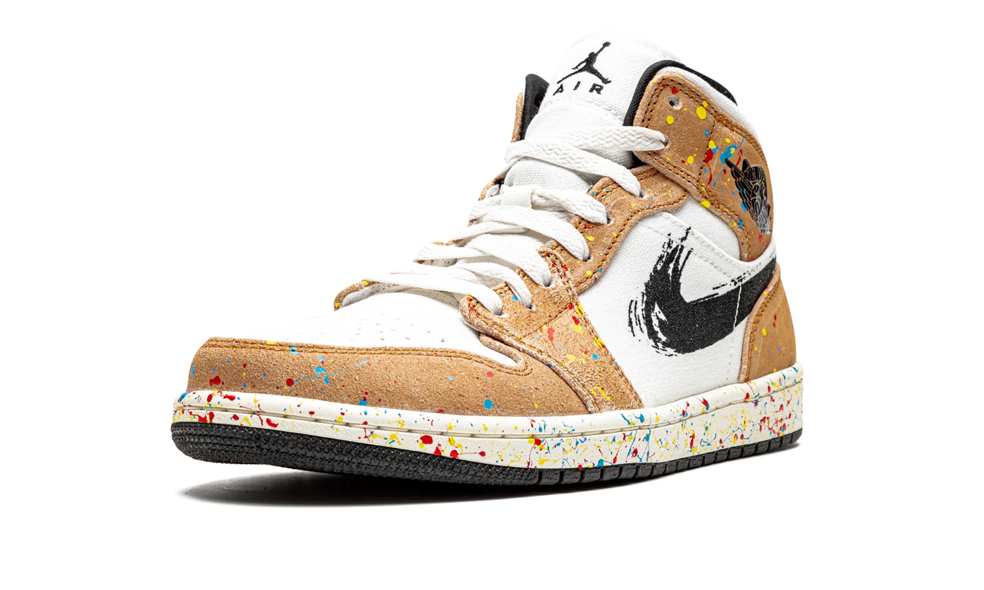 Air Jordan 1 Mid SE "Brushstroke" DA8005 100